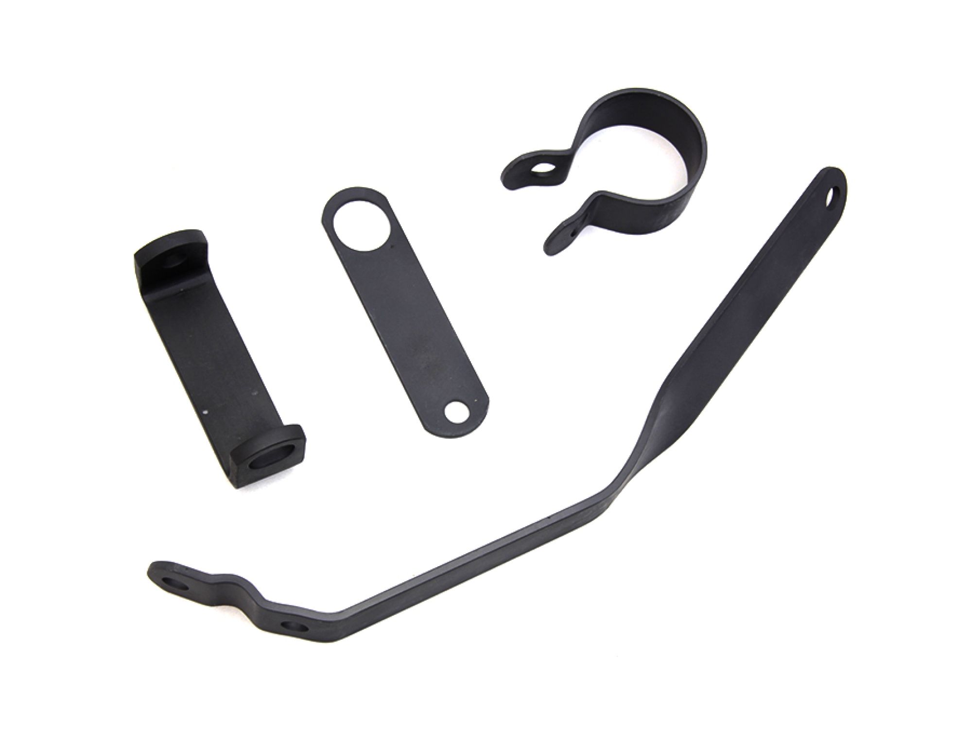 Parkerized Servi-Car Muffler Hanger Bracket Kit