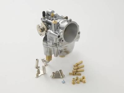 スーパーE キャブレターASSY セット (S&S E Carburetor Natural Finish set)