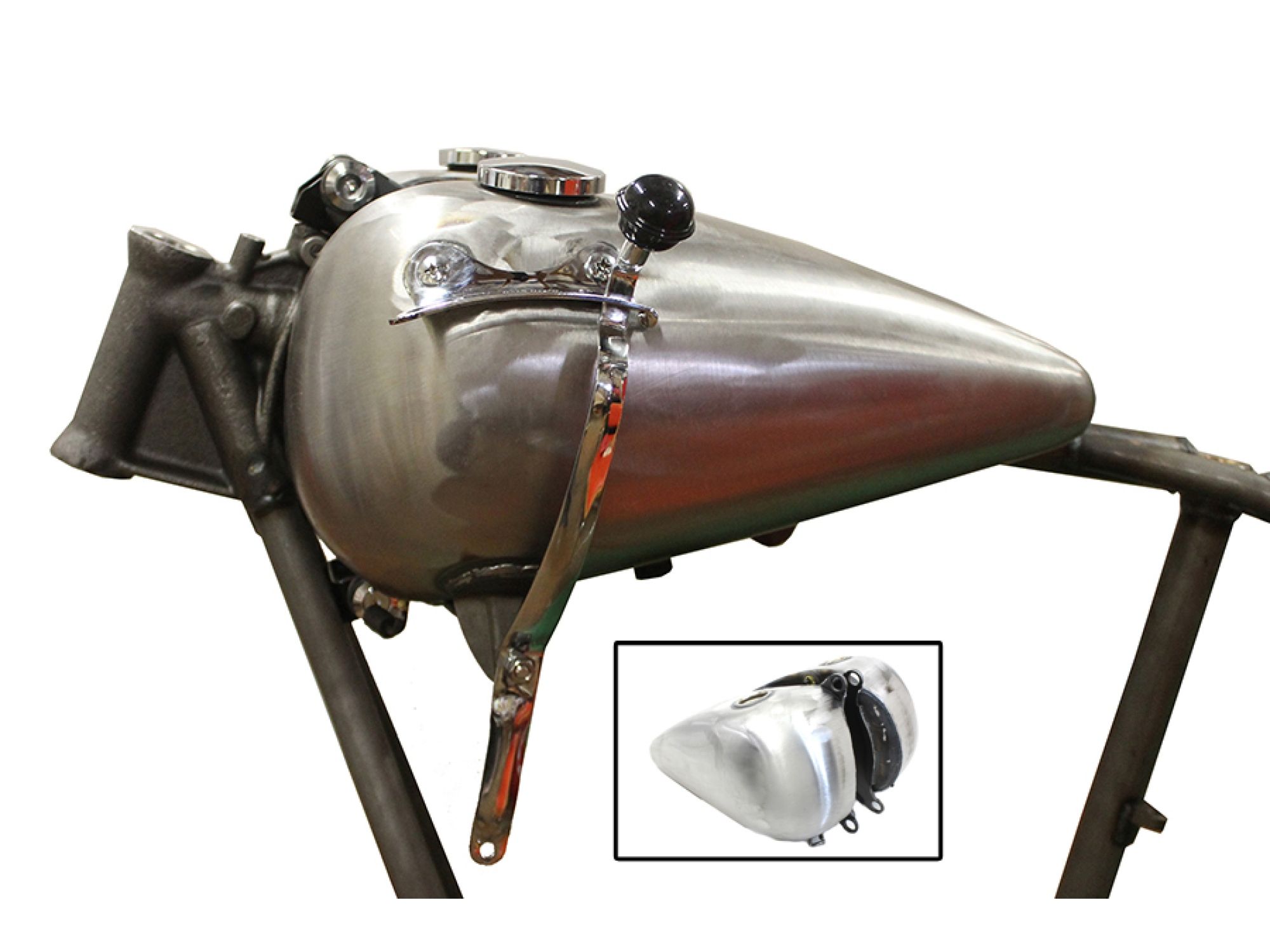 Bobbed 3.5 Gallon Gas Tank Set