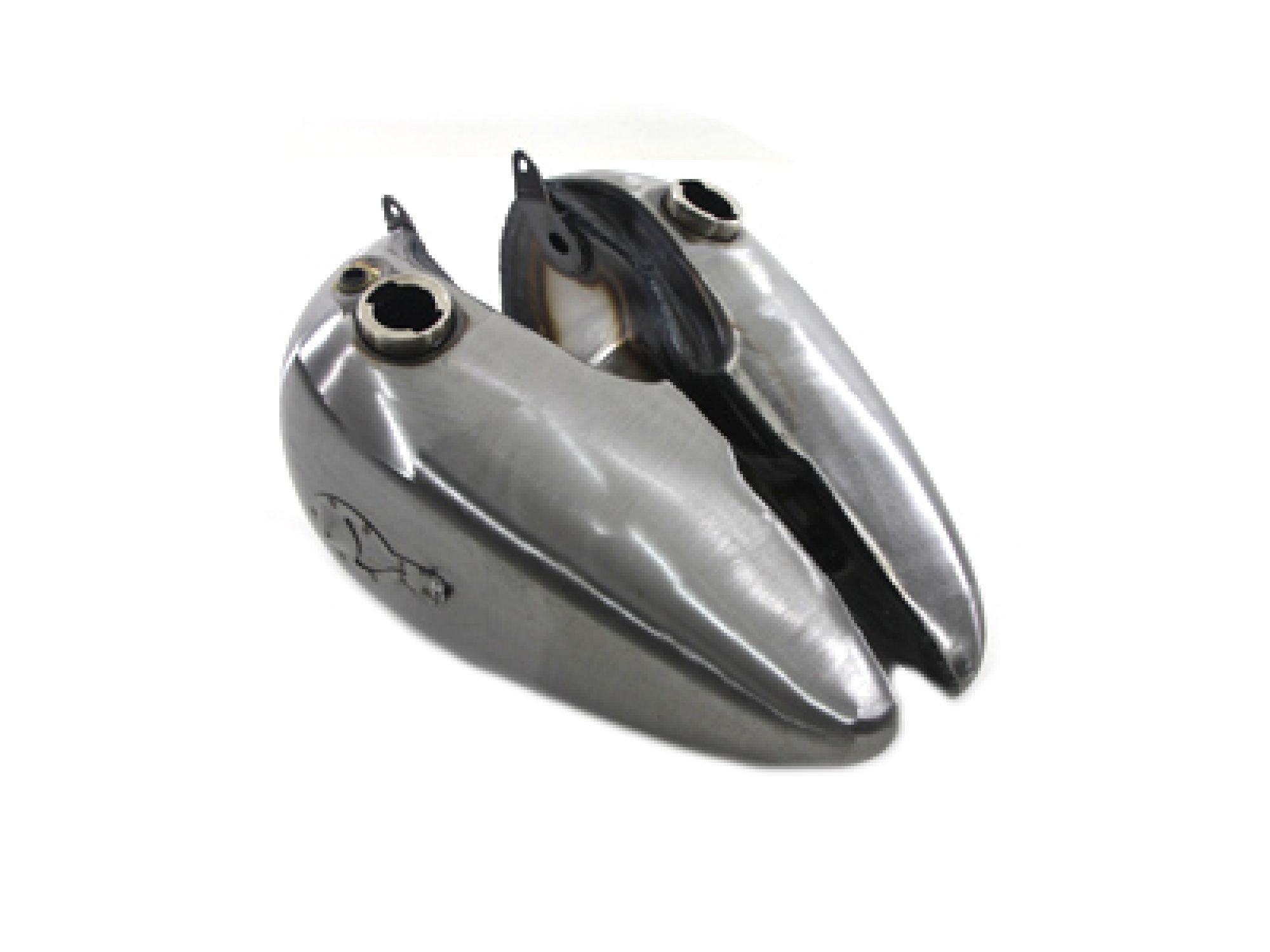 Bobbed 3.5 Gallon Gas Tank Set