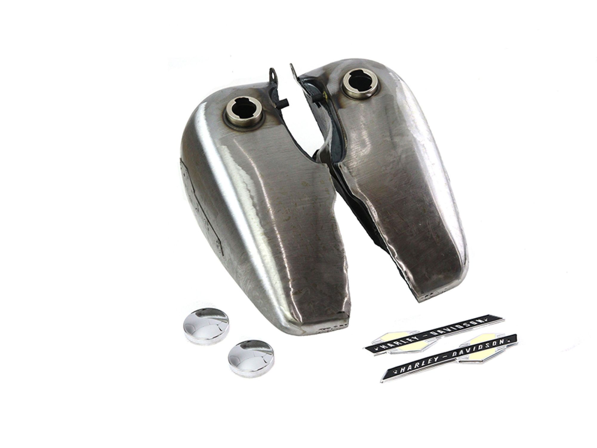 Fat Bob Gas Tank Kit 5 Gallon with Emblems