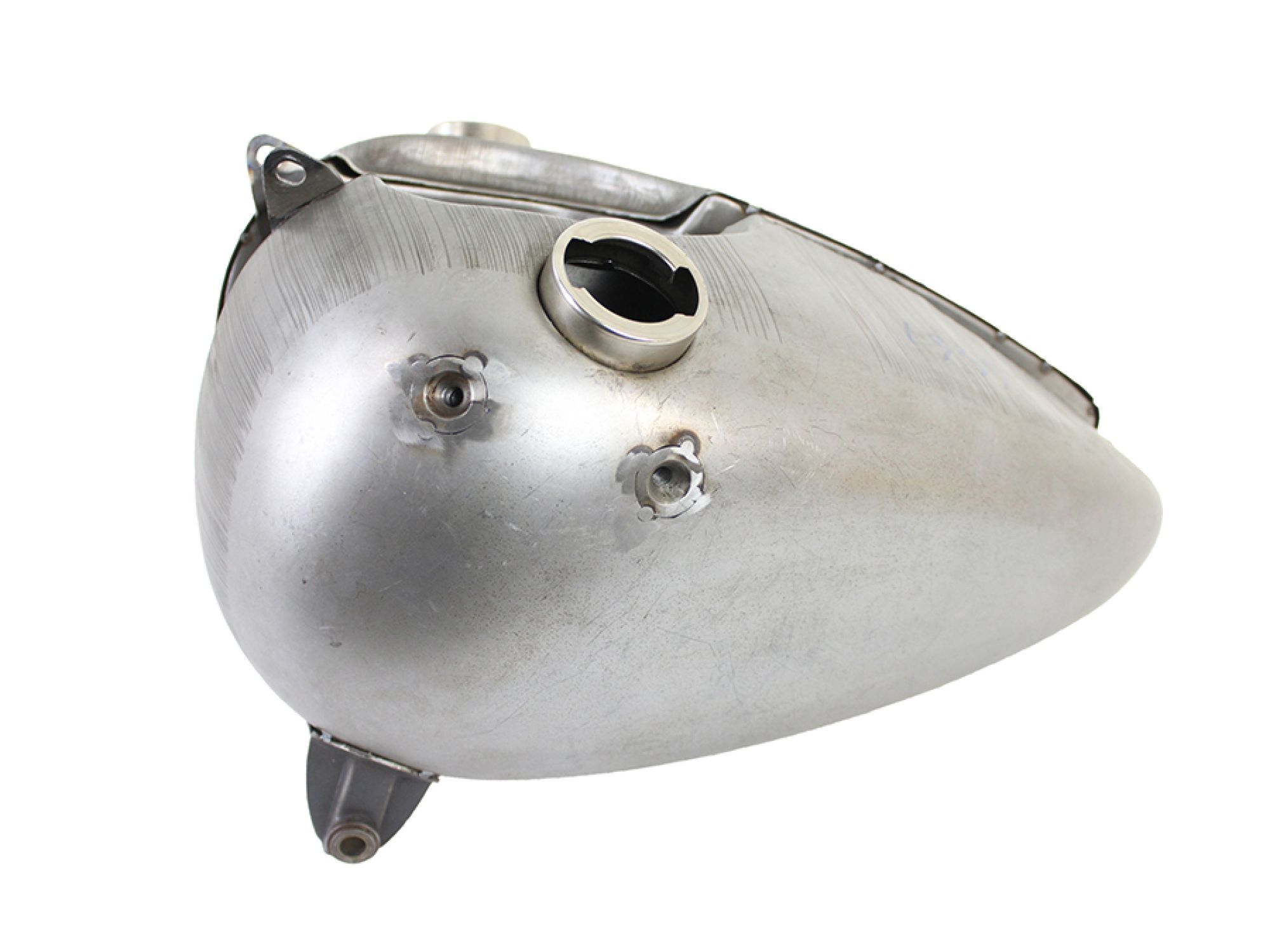 Fat Bob 3.5 Gallon Gas Tank Set Raw