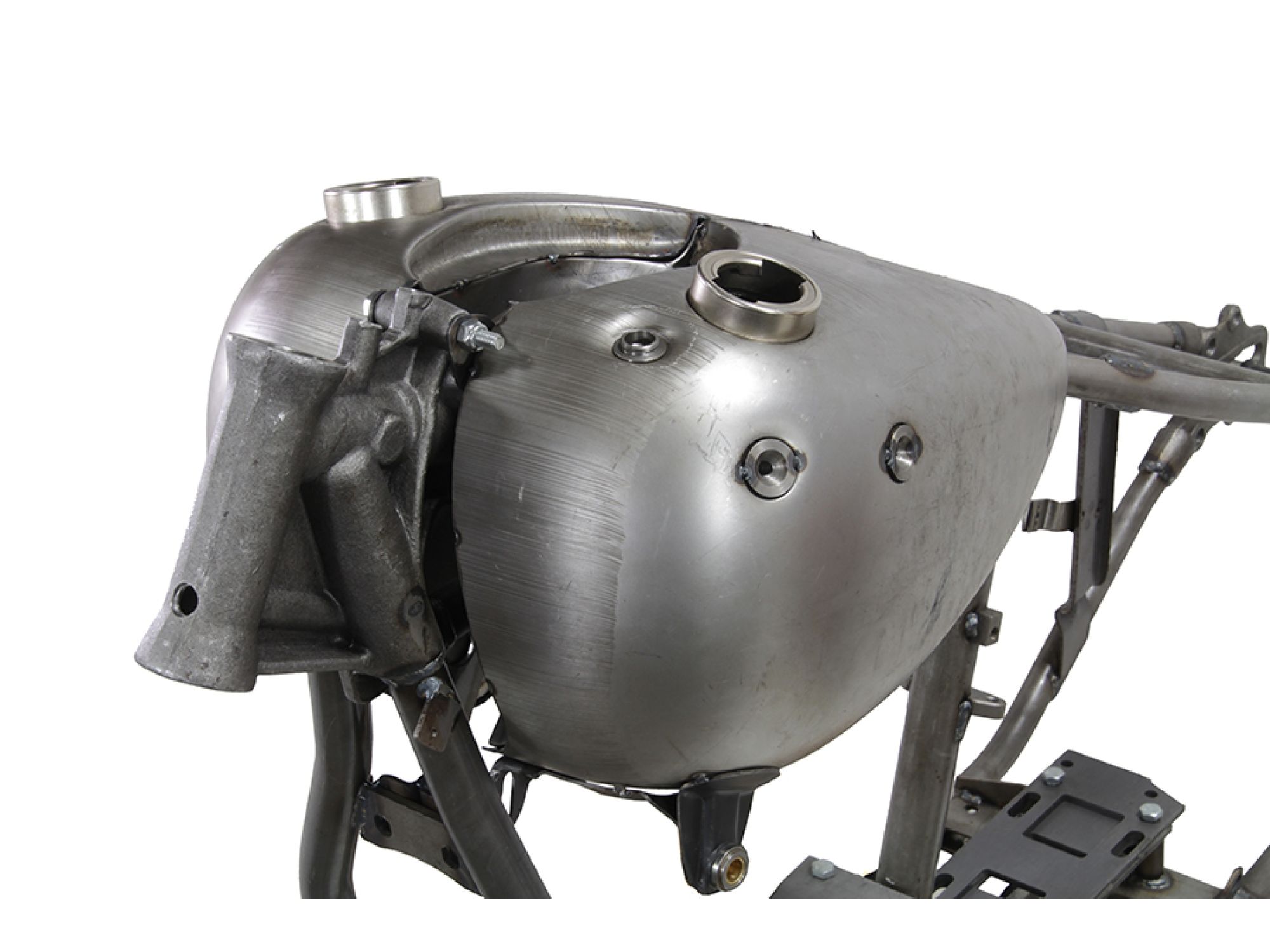 Fat Bob 3.5 Gallon Gas Tank Set Raw