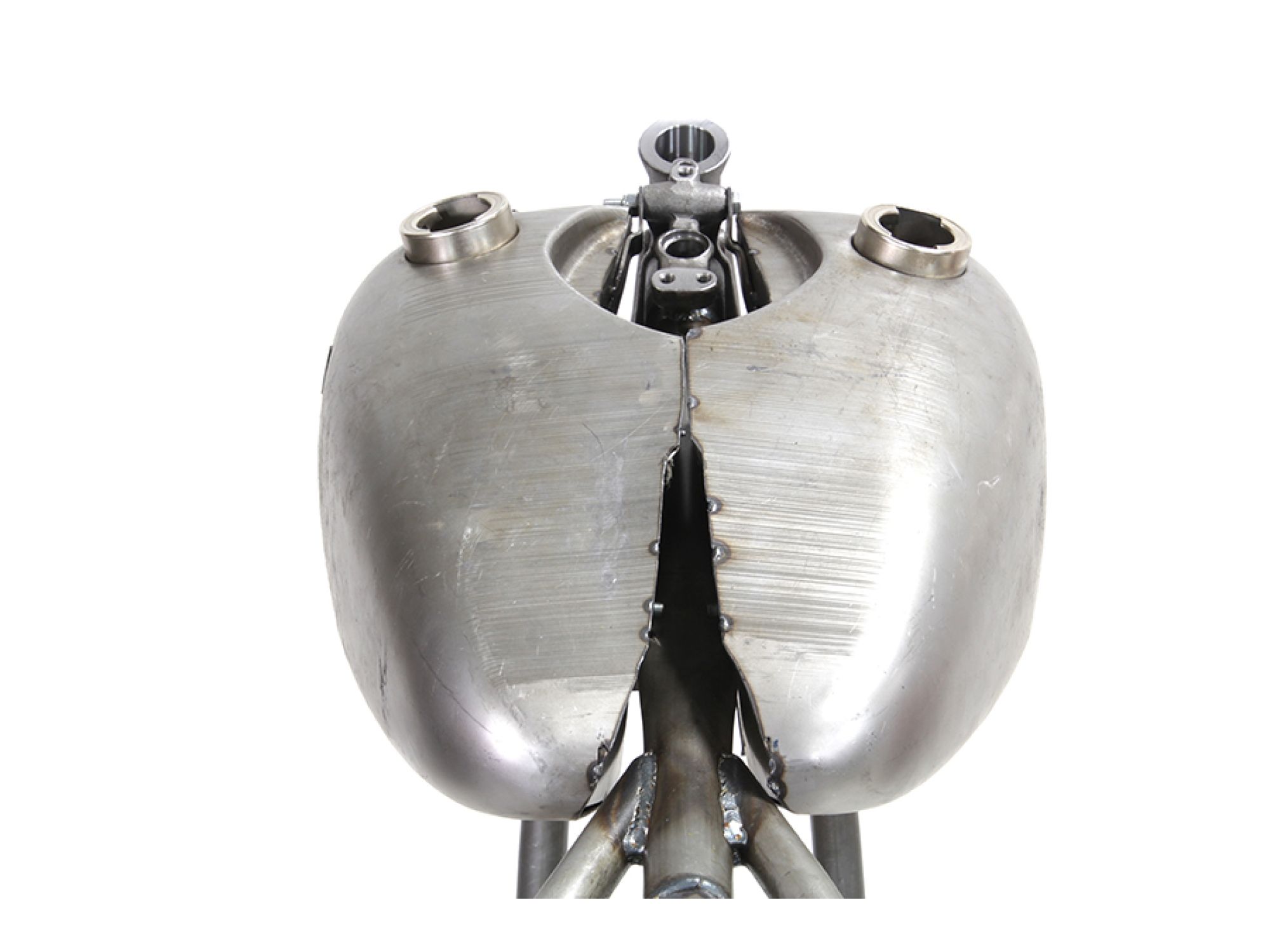 Fat Bob 3.5 Gallon Gas Tank Set Raw