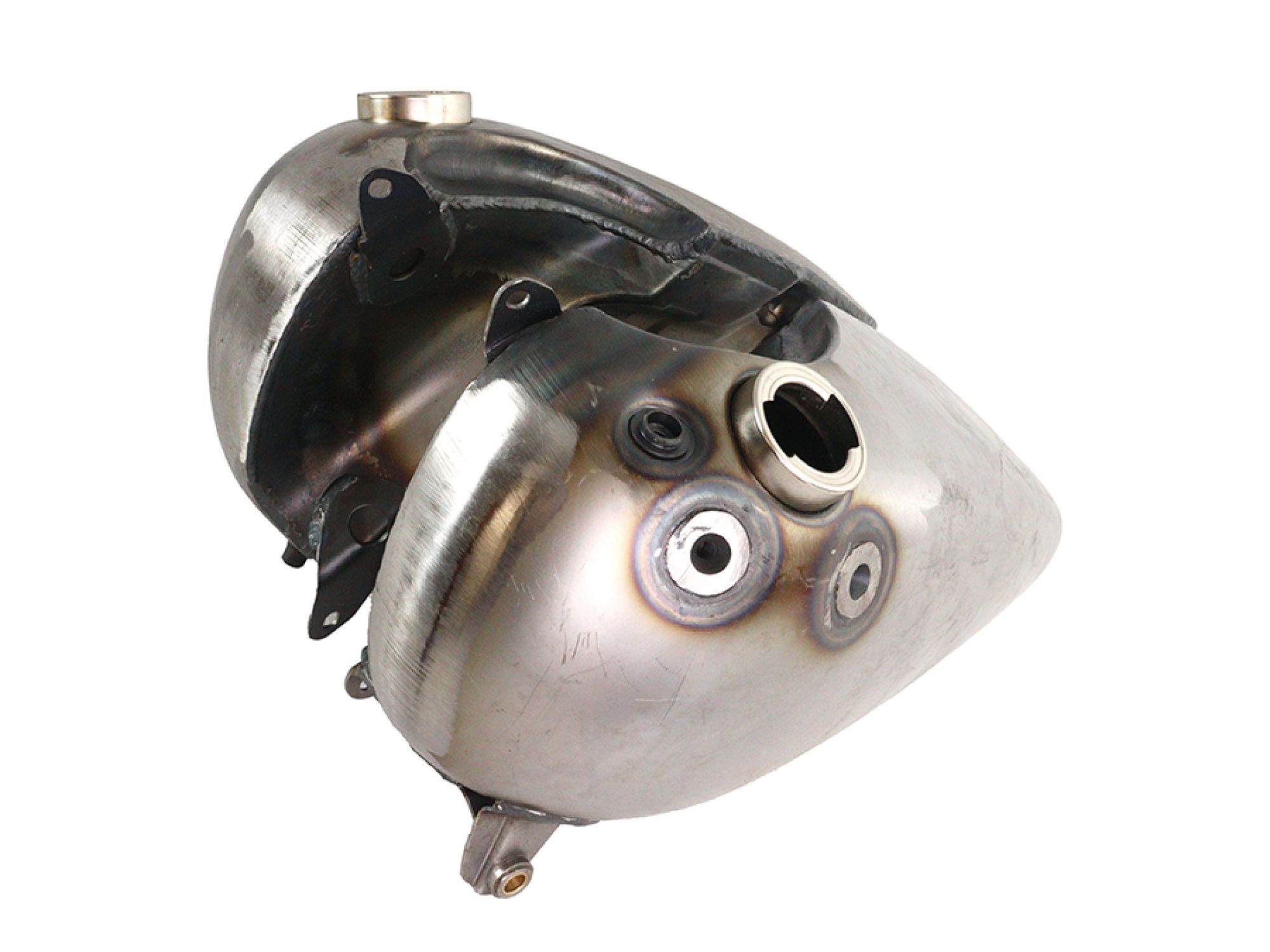 Fat Bob 3.5 Gallon Gas Tank Set Raw