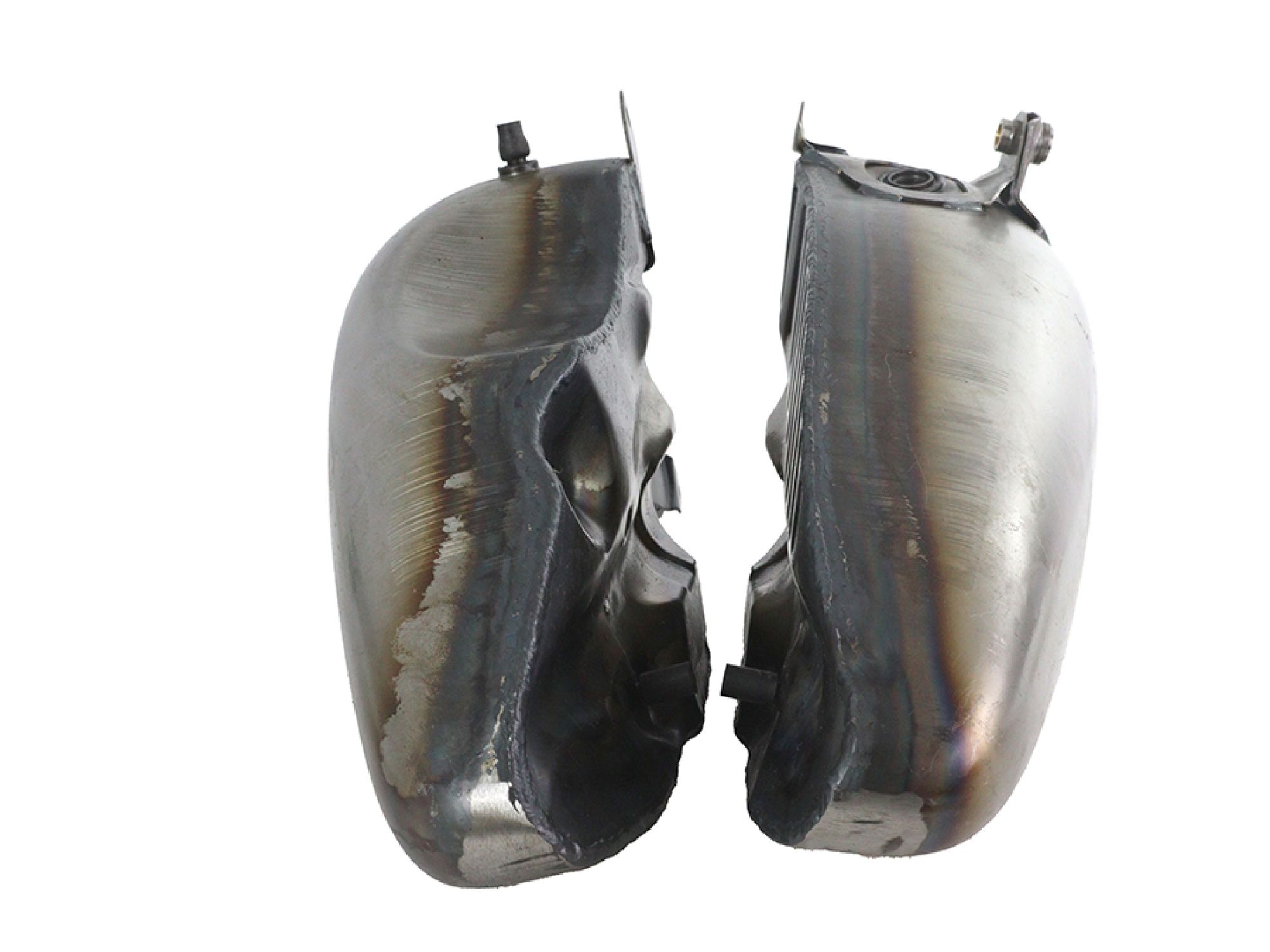 Fat Bob 3.5 Gallon Gas Tank Set Raw
