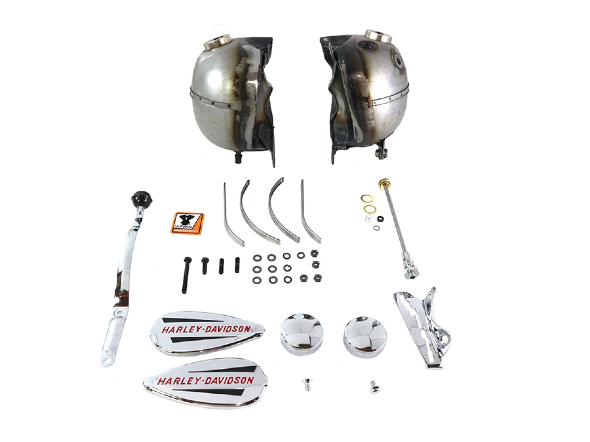 Fat Bob Gas Tank Kit with 3.5 Gallon