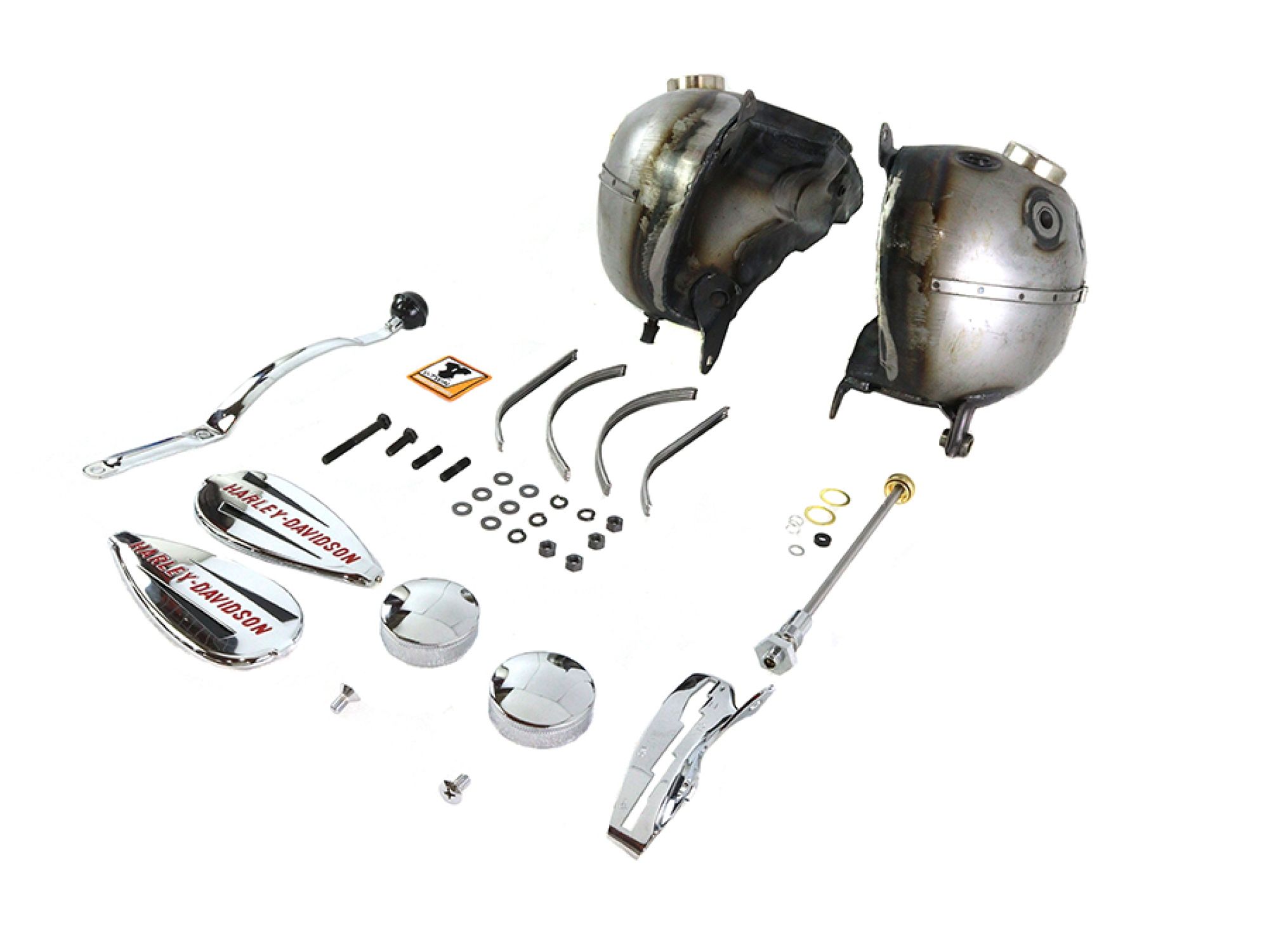 Fat Bob Gas Tank Kit with 3.5 Gallon