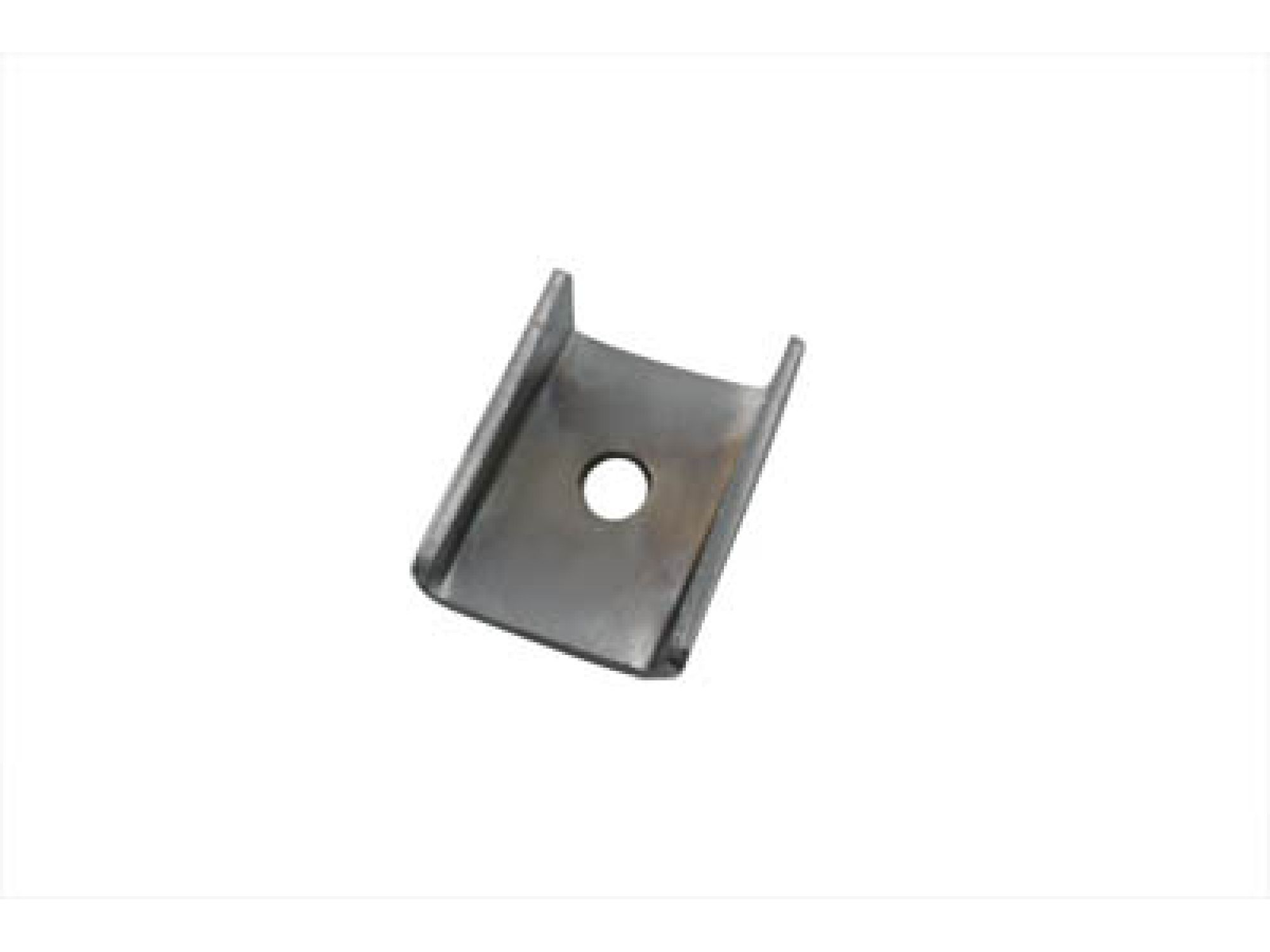 Rear Hanger Muffler Clamp Reinforcement Chrome