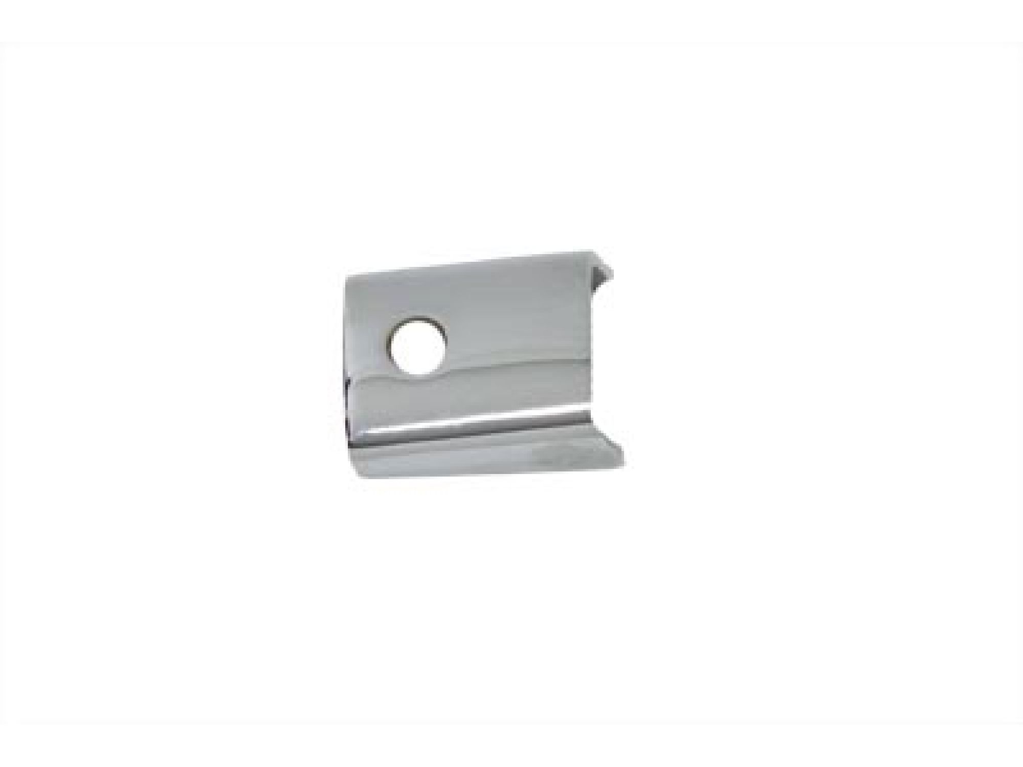 Rear Hanger Muffler Clamp Brace Chrome
