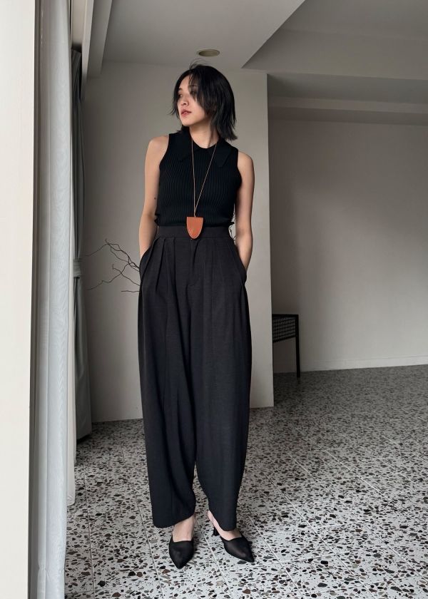 パンツ willfullychinocutoffside notch PT WILLFULLY（ウィルフリー）の「chino cut off side notch PT