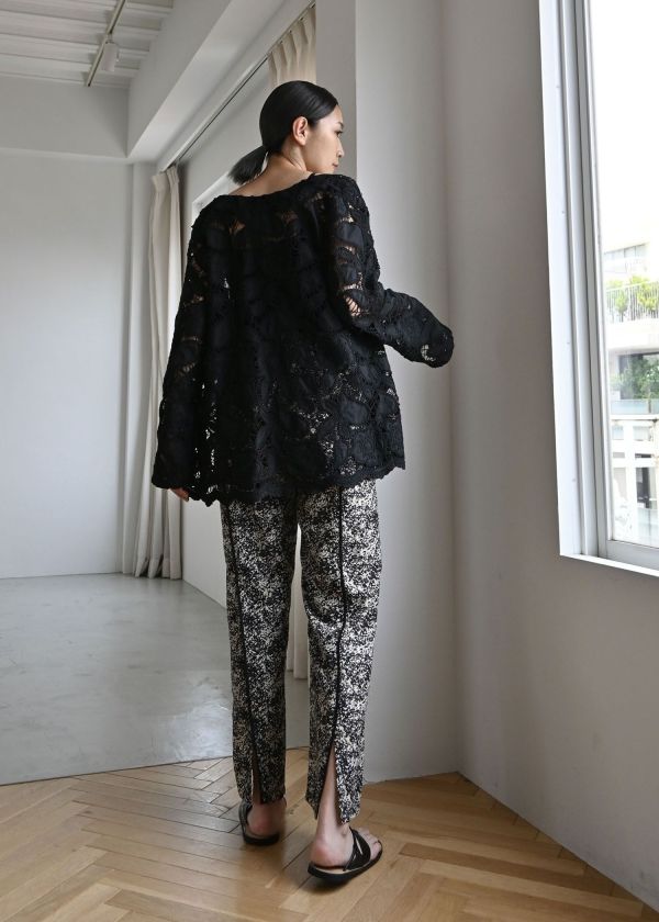 ウィルフリー willfully herringbone piping PT WILLFULLY（ウィルフリー）の「wave pocket piping herringbone