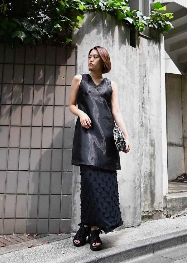 【新品】willfully sheer layered no sleeve OP WILLFULLY official web store（ウィルフリーコウシキツウハン