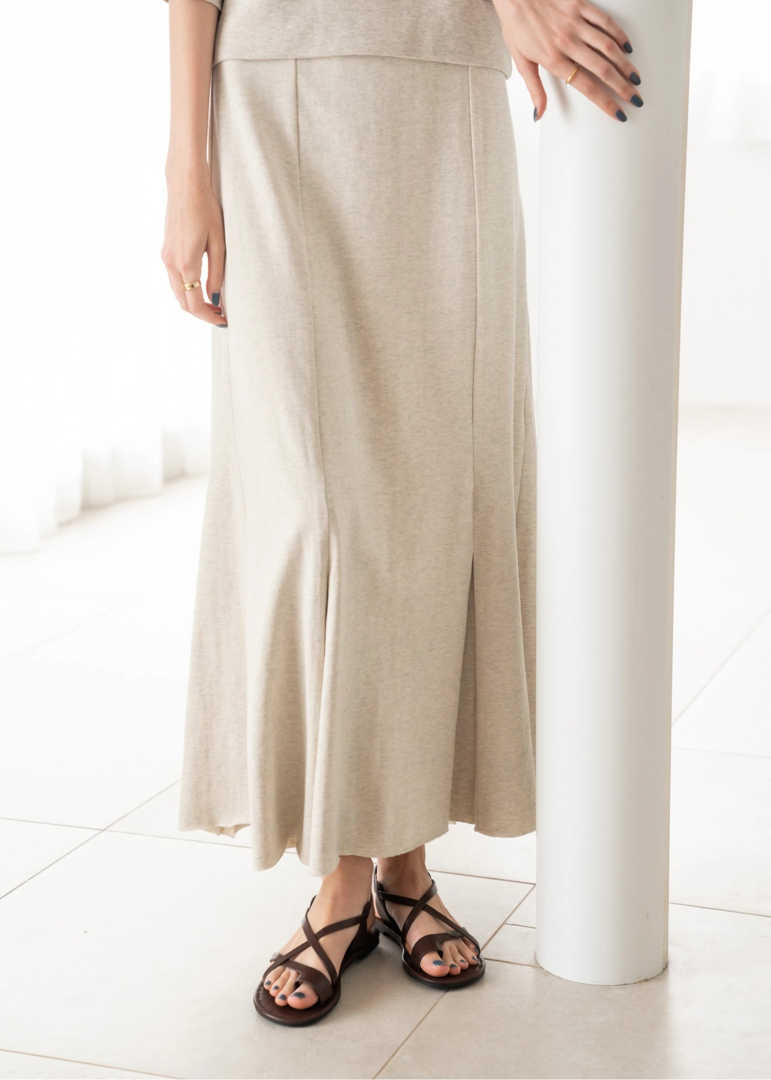 cut hem depth flare SK