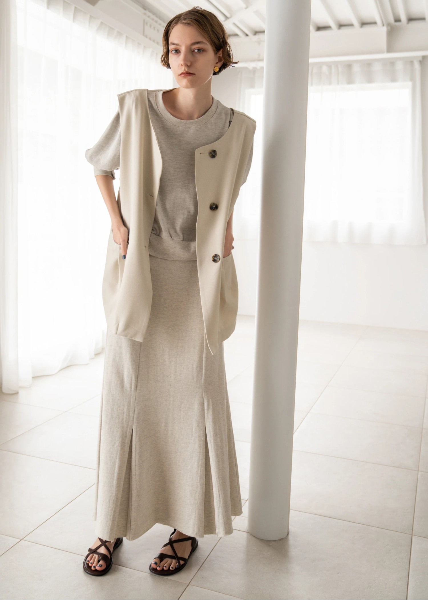 cut hem depth flare SK