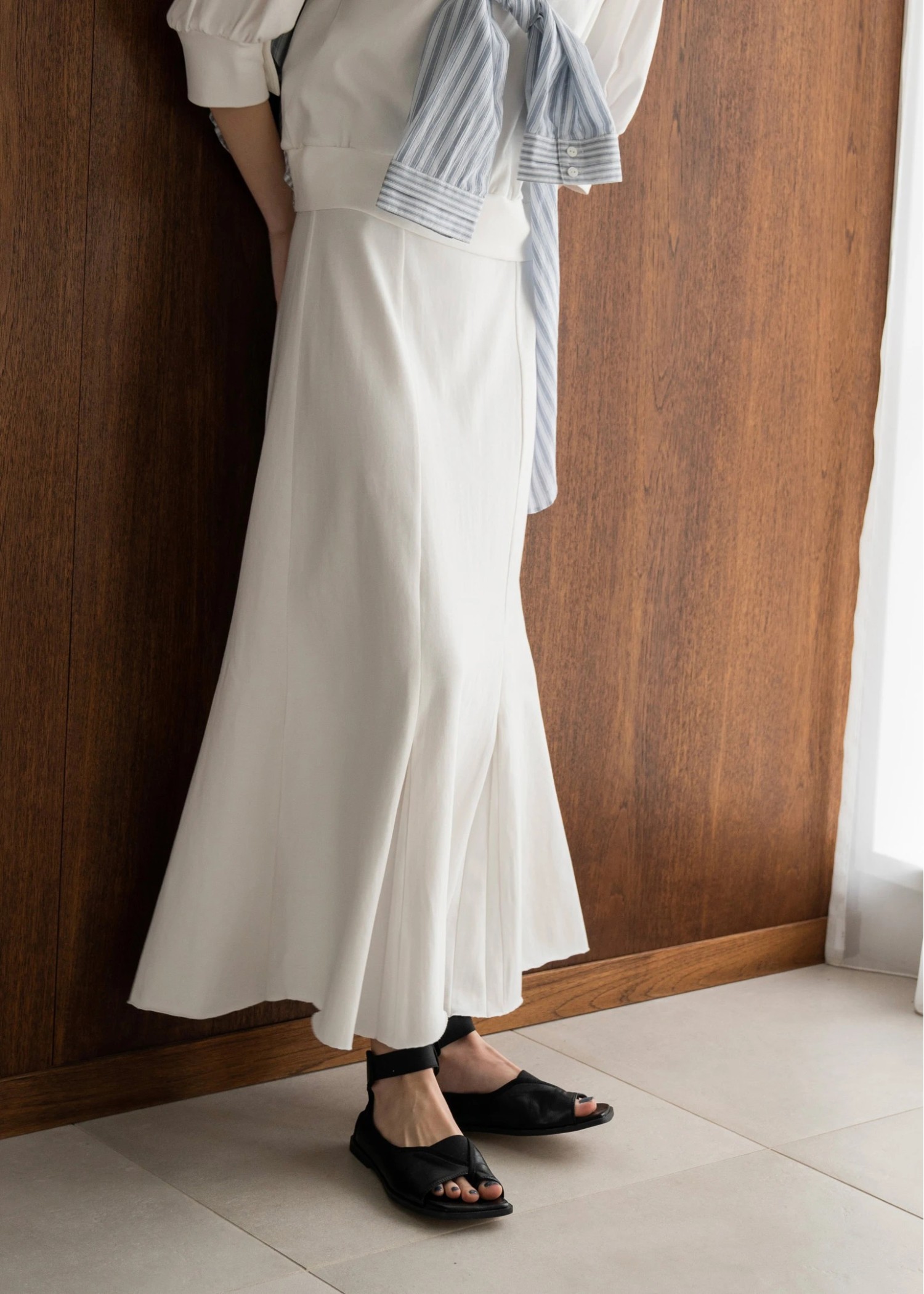 cut hem depth flare SK