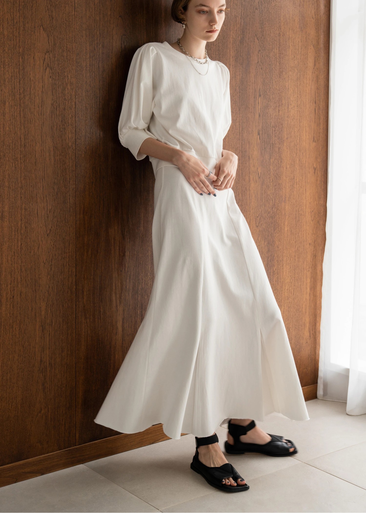 cut hem depth flare SK