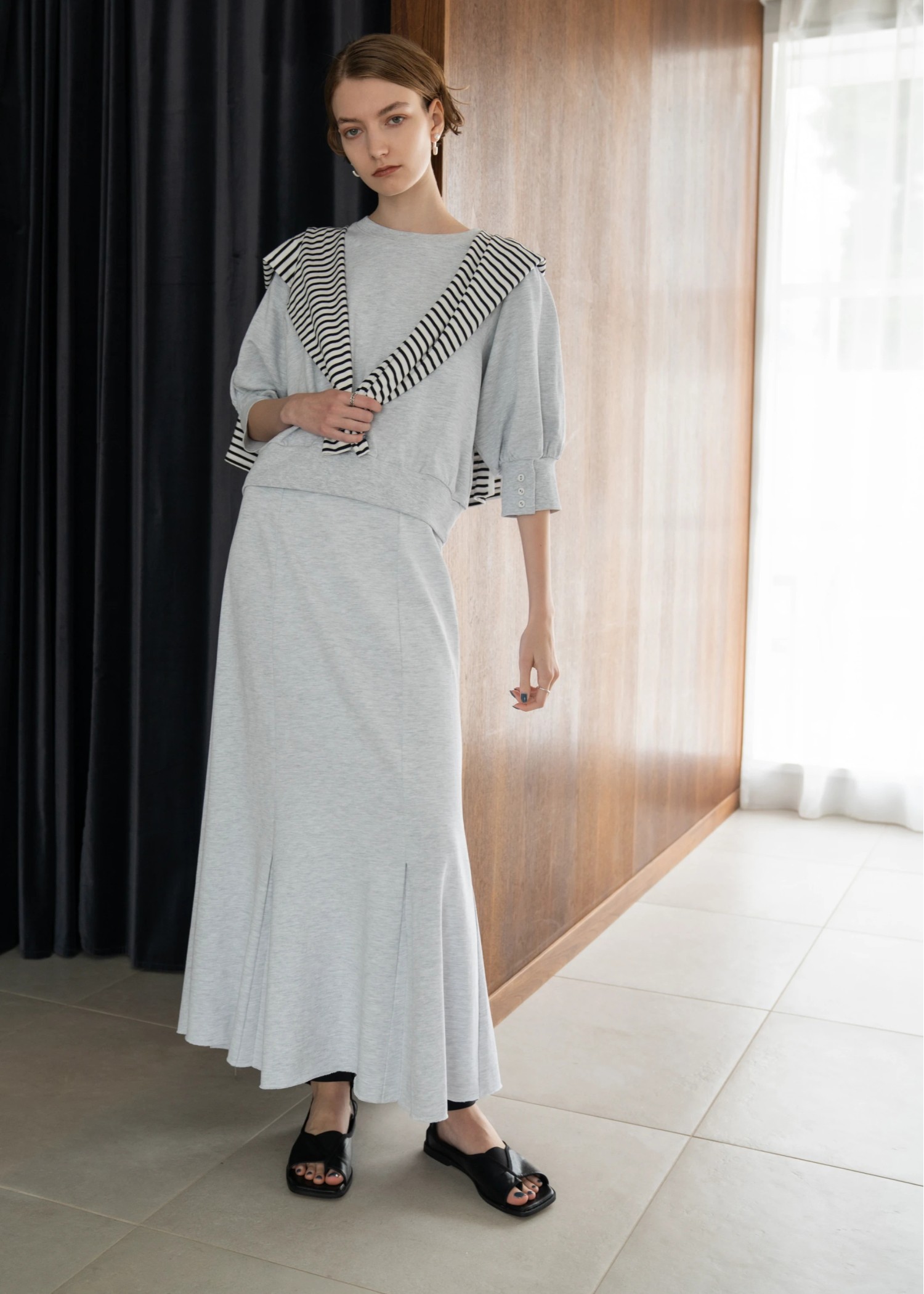 cut hem depth flare SK