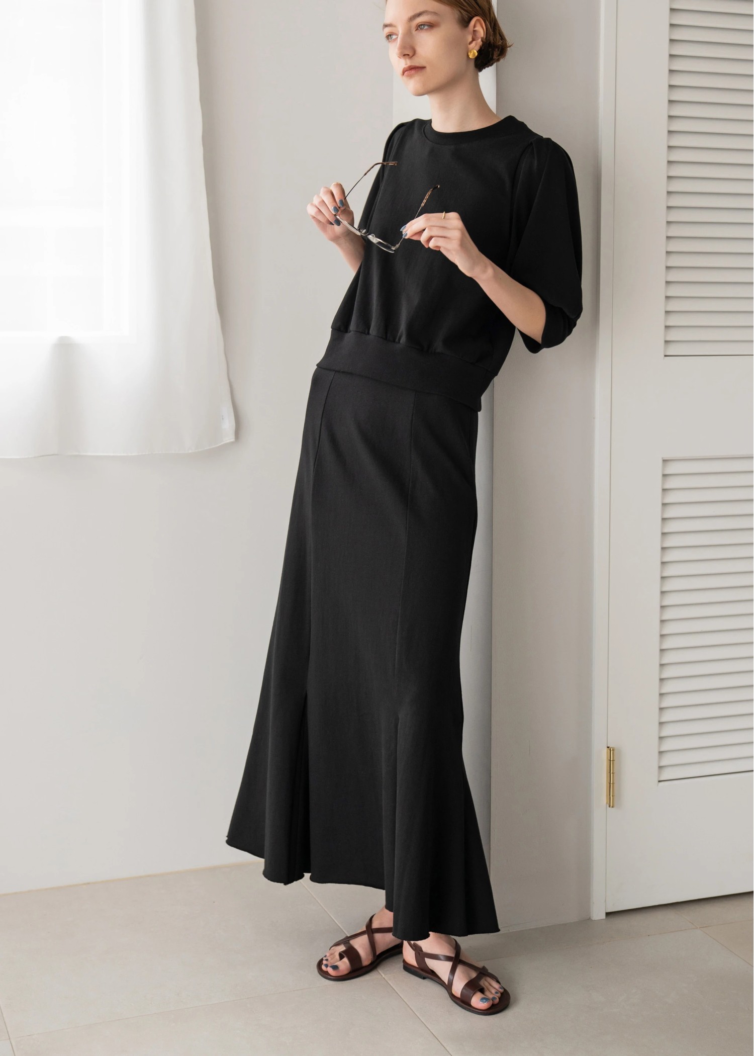 cut hem depth flare SK