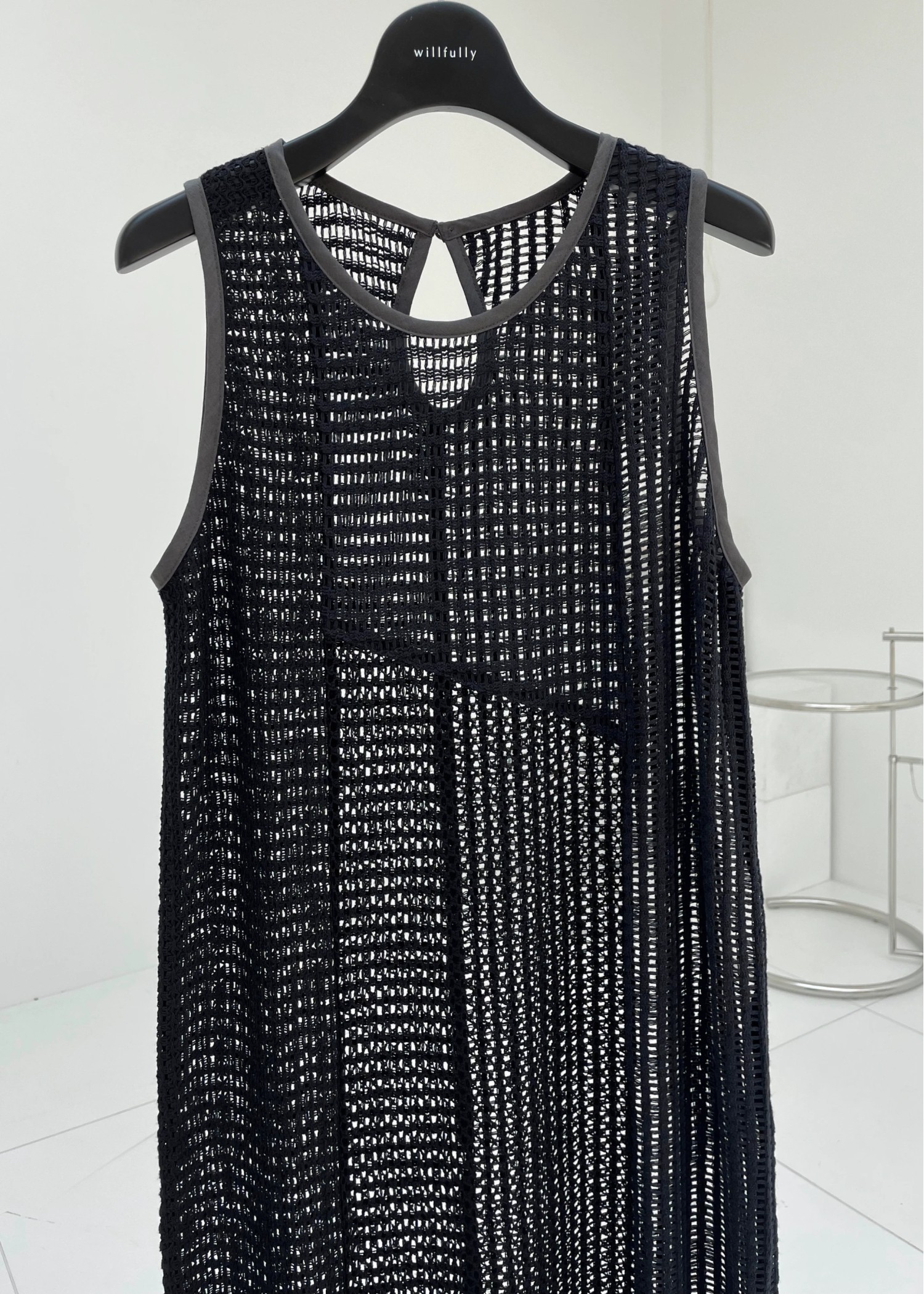 patchwork mesh 2way slit OP