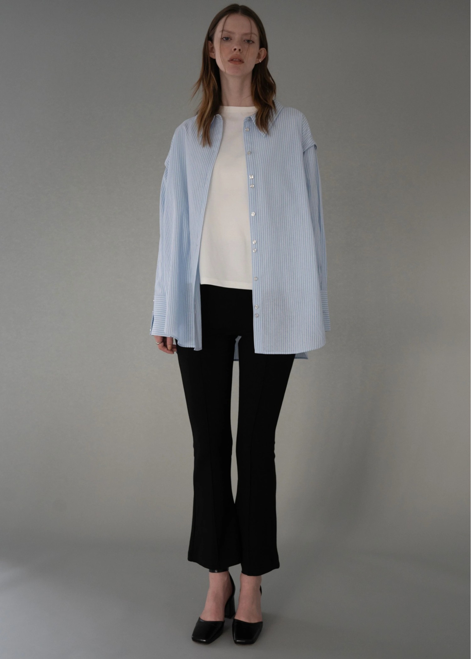 new choice center seam ponte flare PT