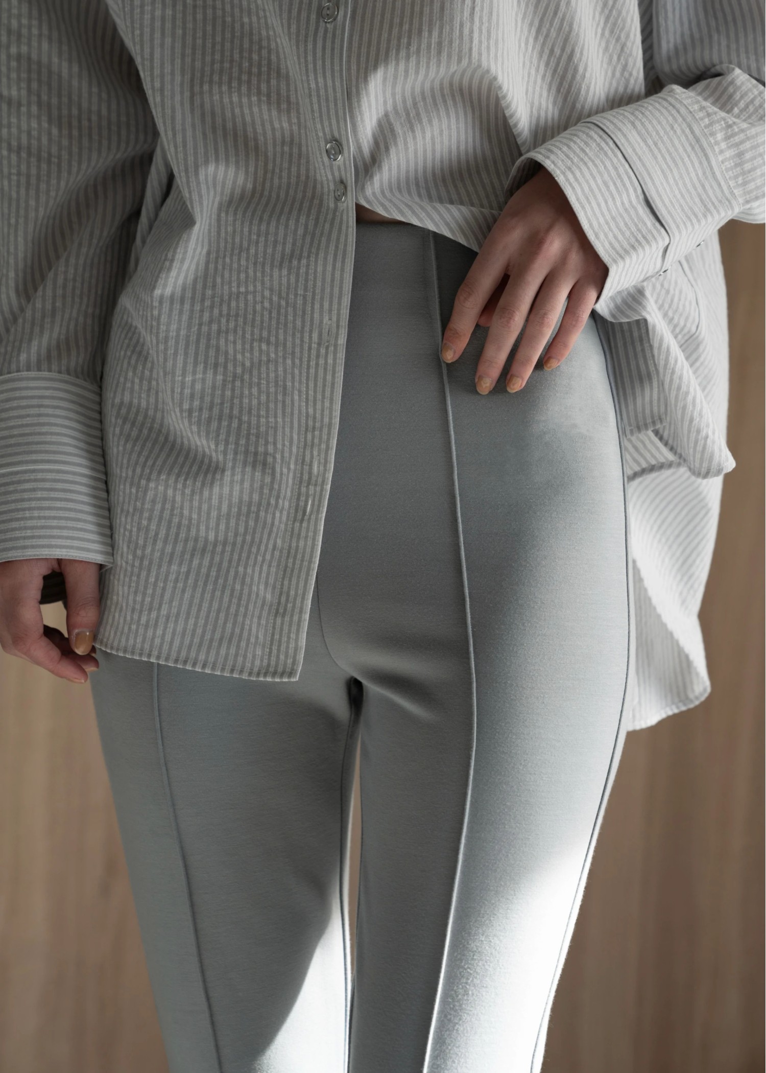 new choice center seam ponte flare PT