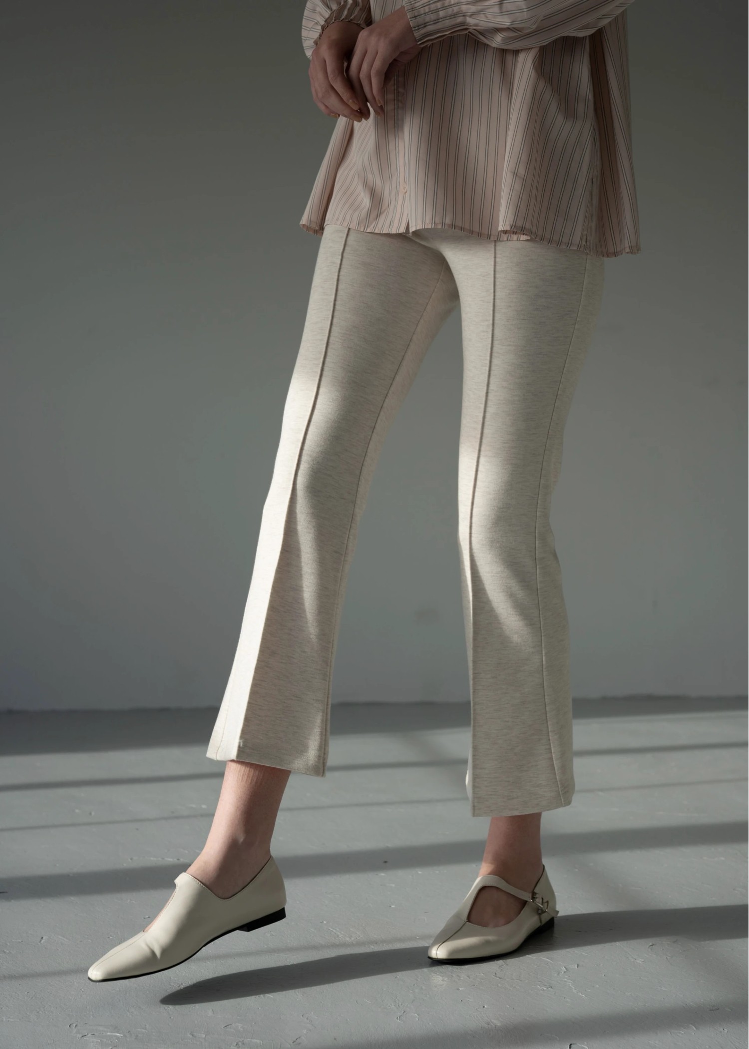 new choice center seam ponte flare PT