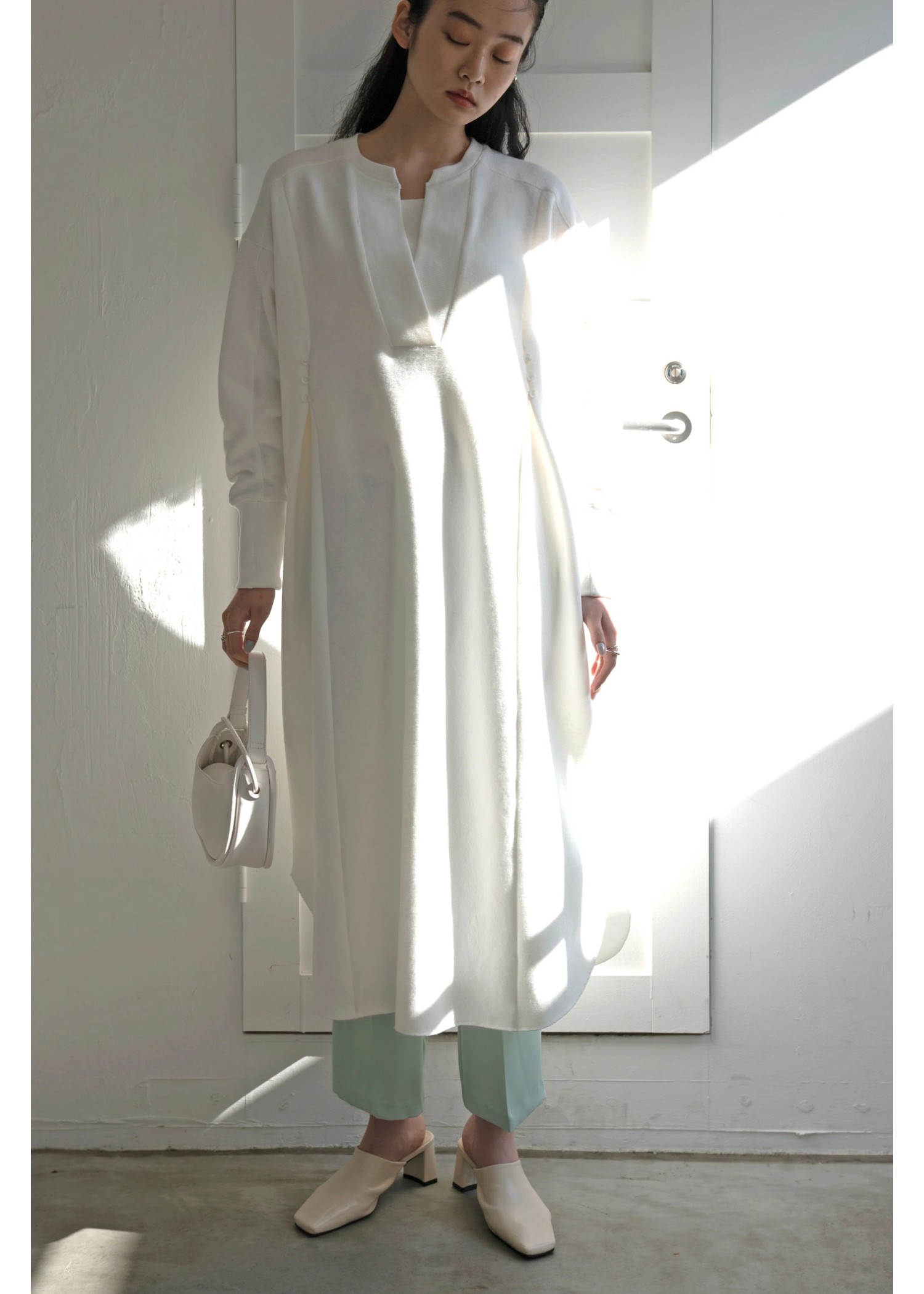 color relax center press slacks PT