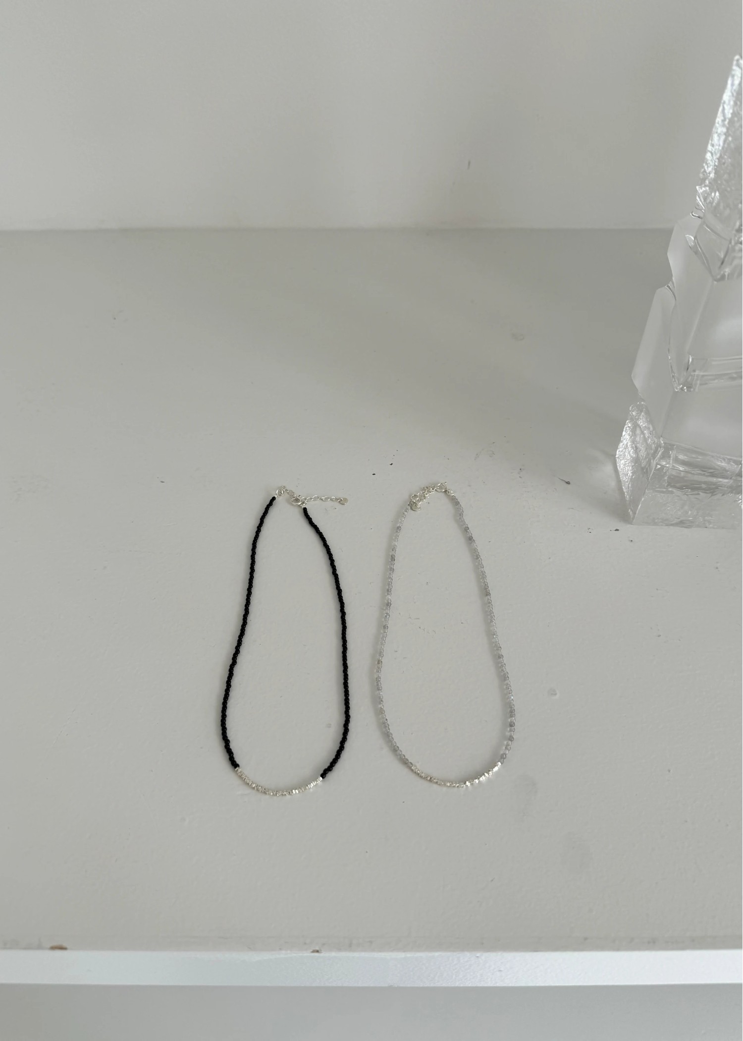 beads short necklace