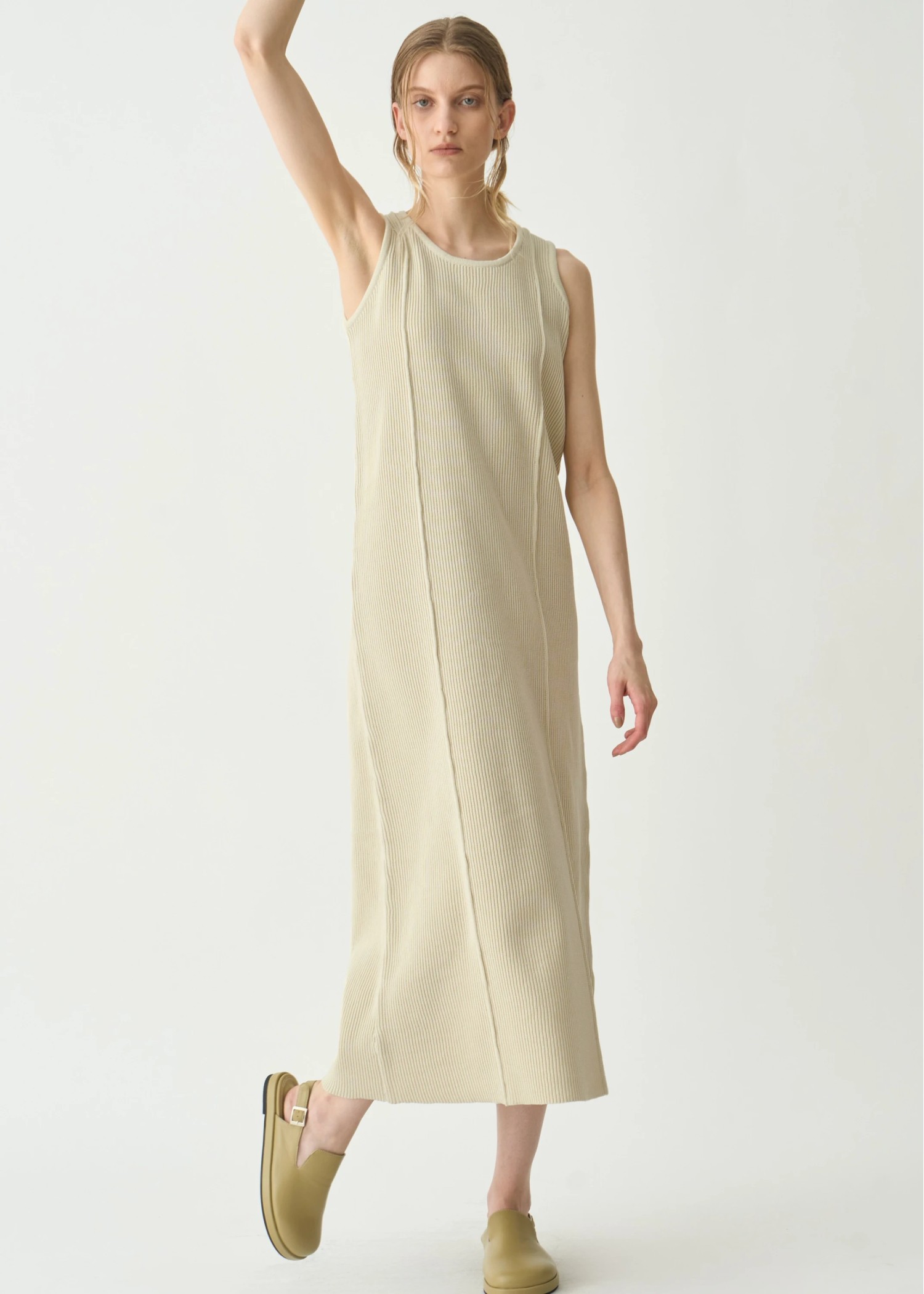 ワンピース rib aerial knit tank OP WILLFULLY official web store（ウィルフリーコウシキツウハン