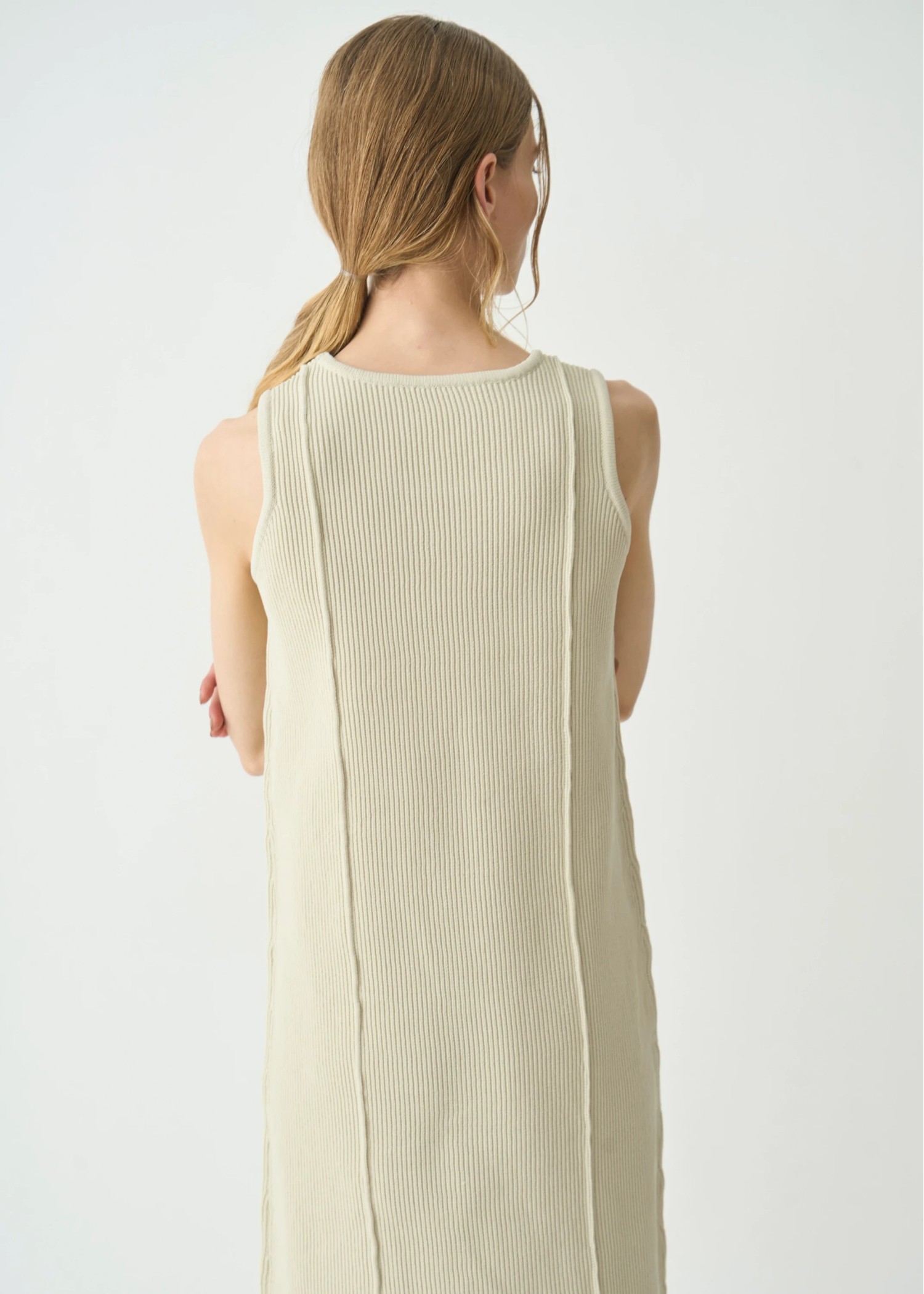ワンピース rib aerial knit tank OP WILLFULLY official web store（ウィルフリーコウシキツウハン