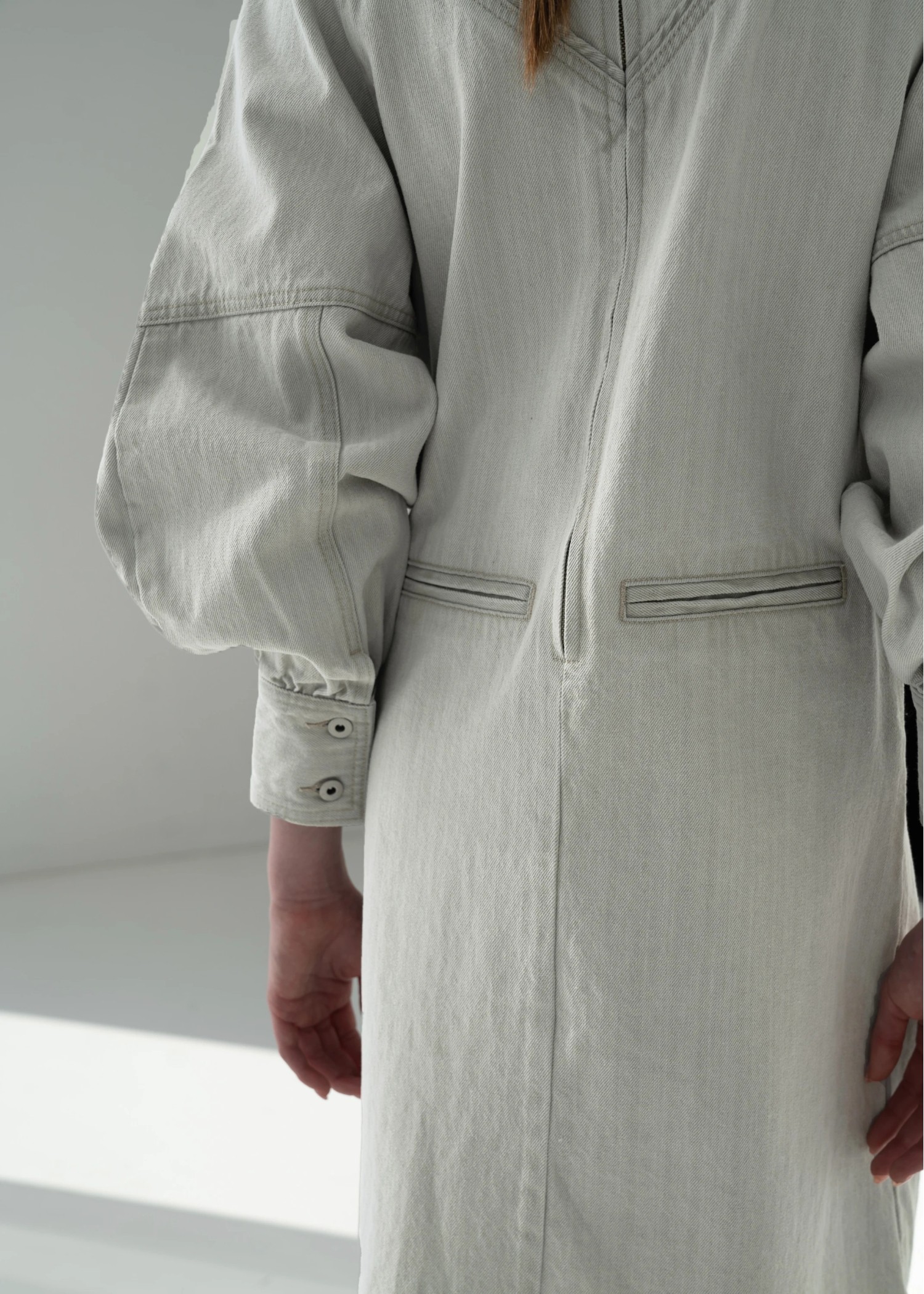 willfully v neck layered like denim OP