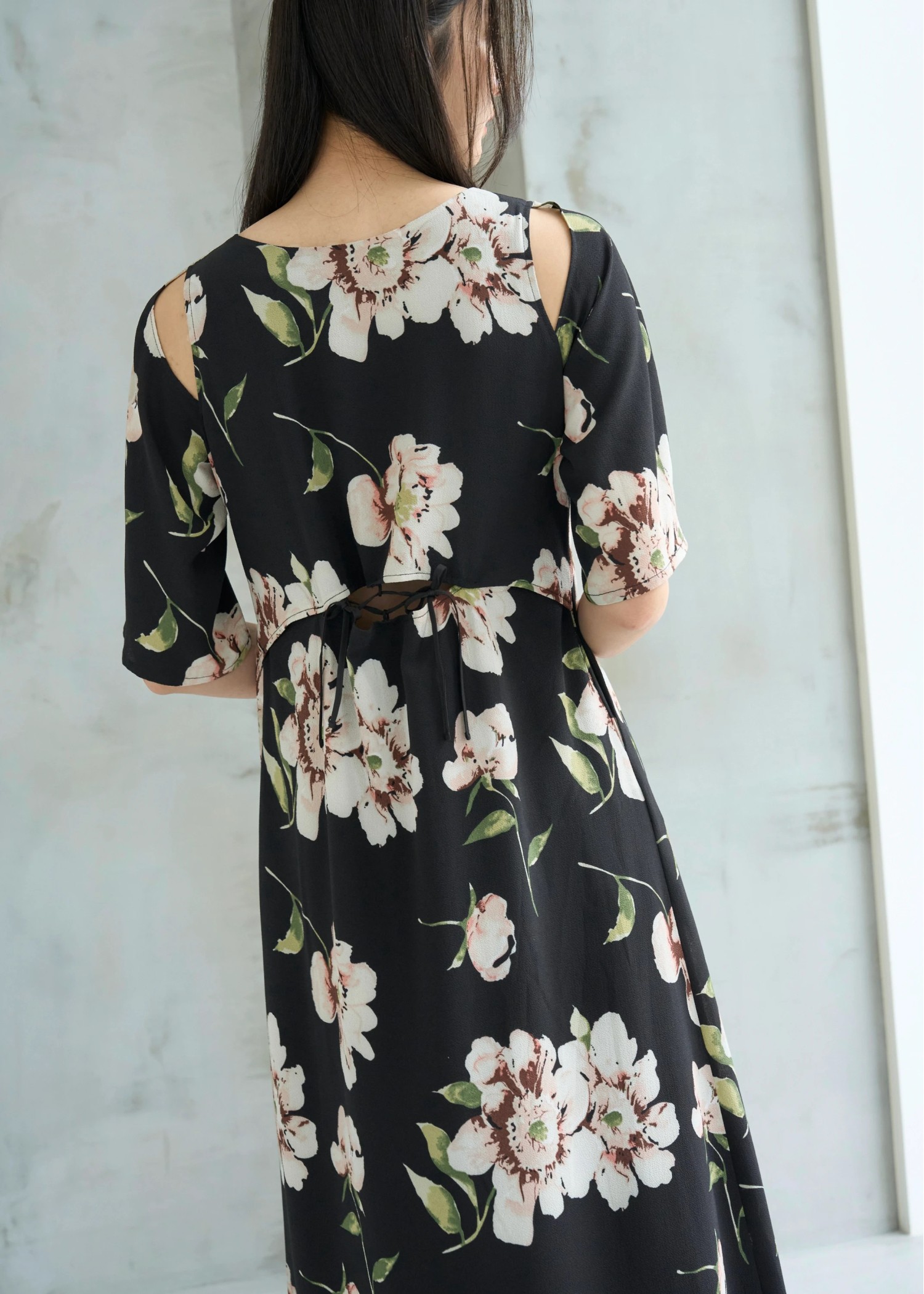 hollow out big flower OP