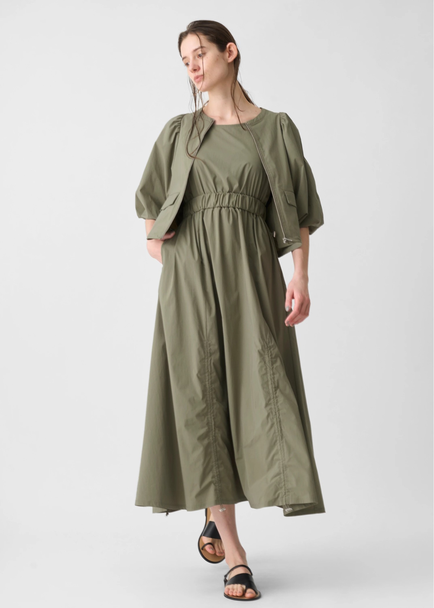 docking drawstring skirt tank OP