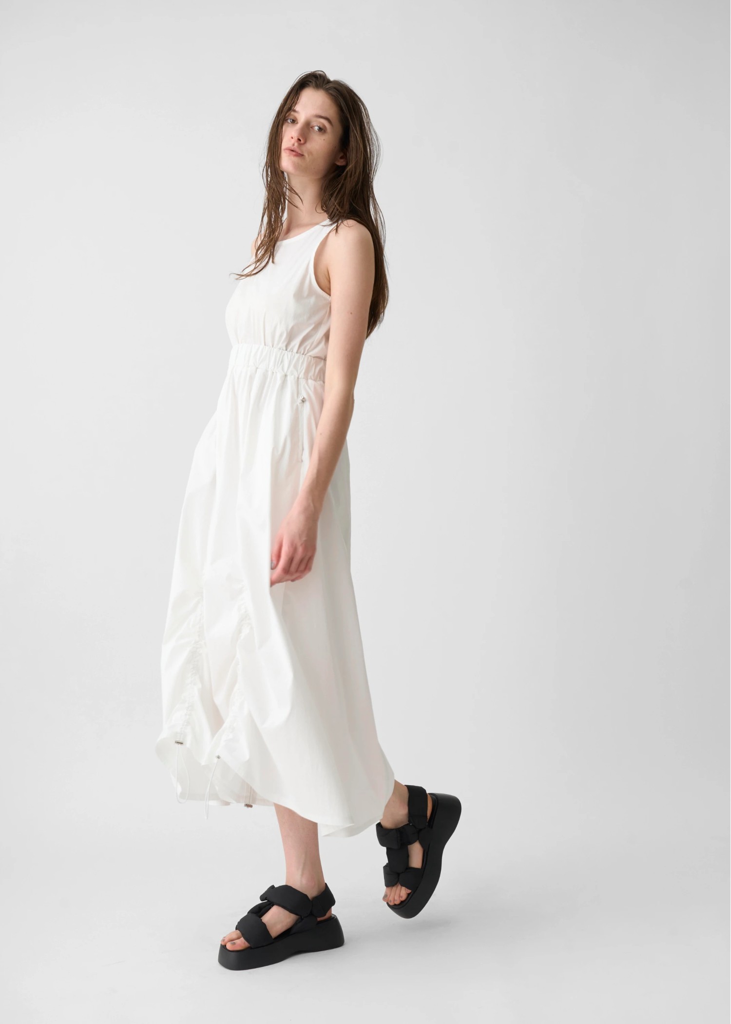 docking drawstring skirt tank OP