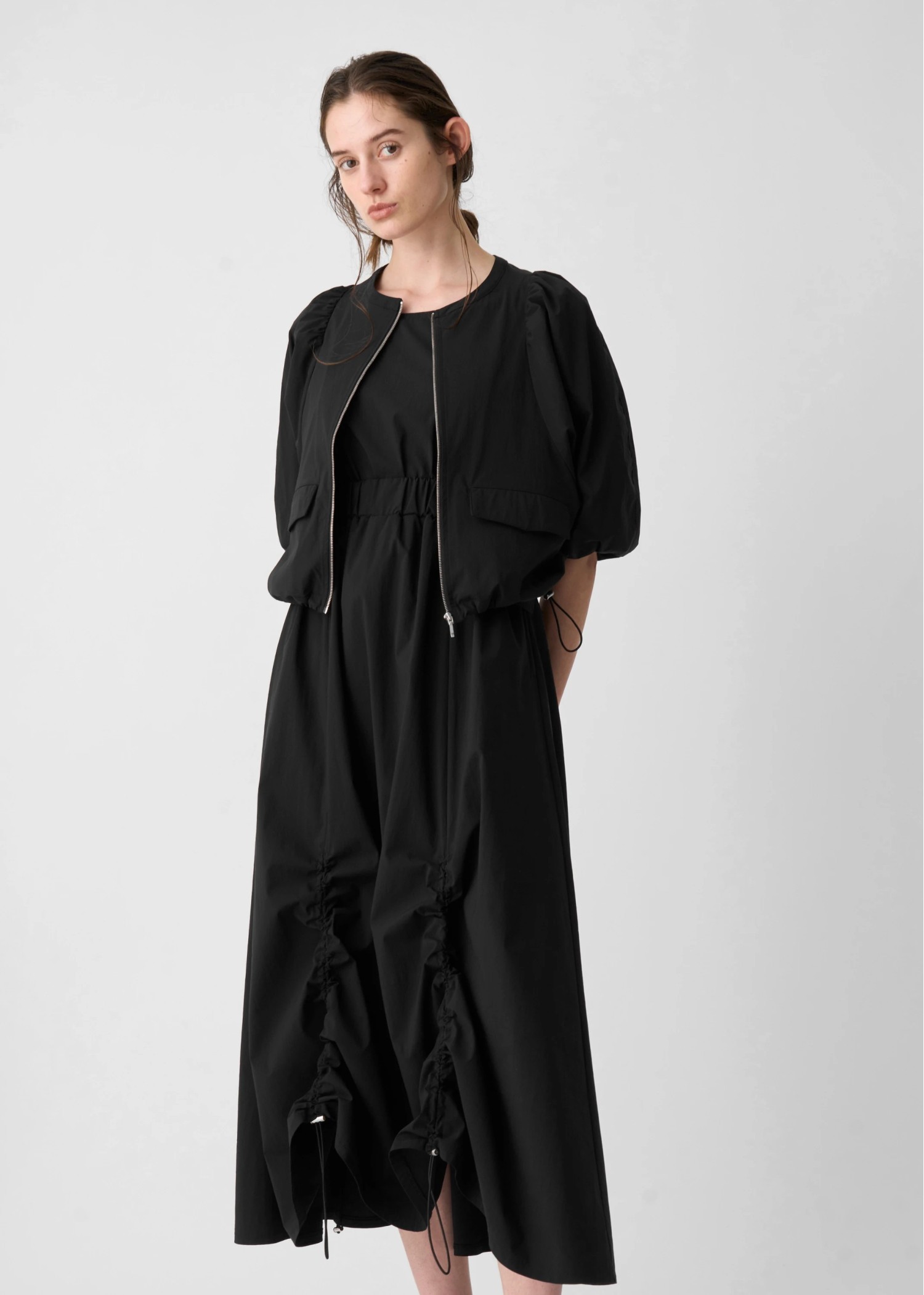 docking drawstring skirt tank OP