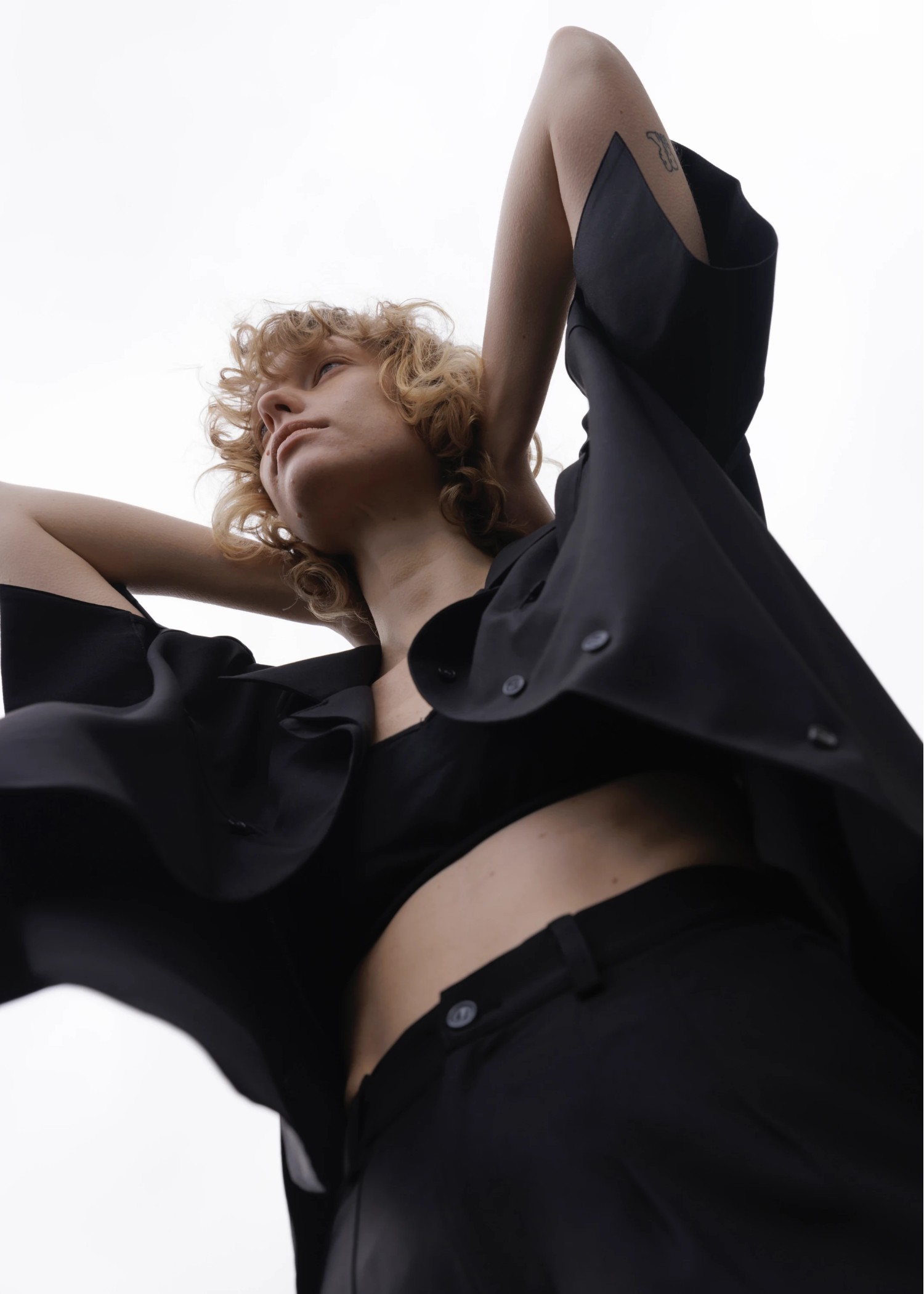 button step hem cool touch tuck PT