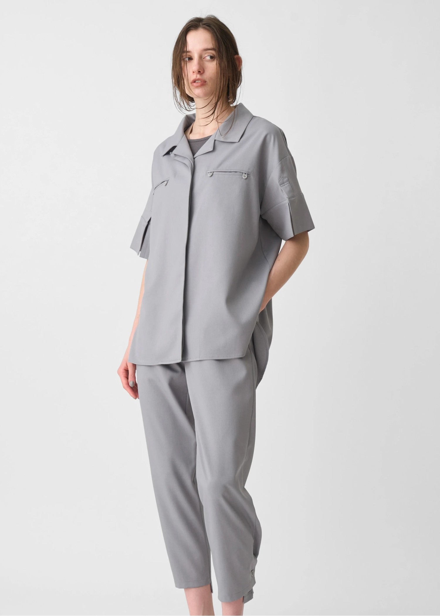 button step hem cool touch tuck PT