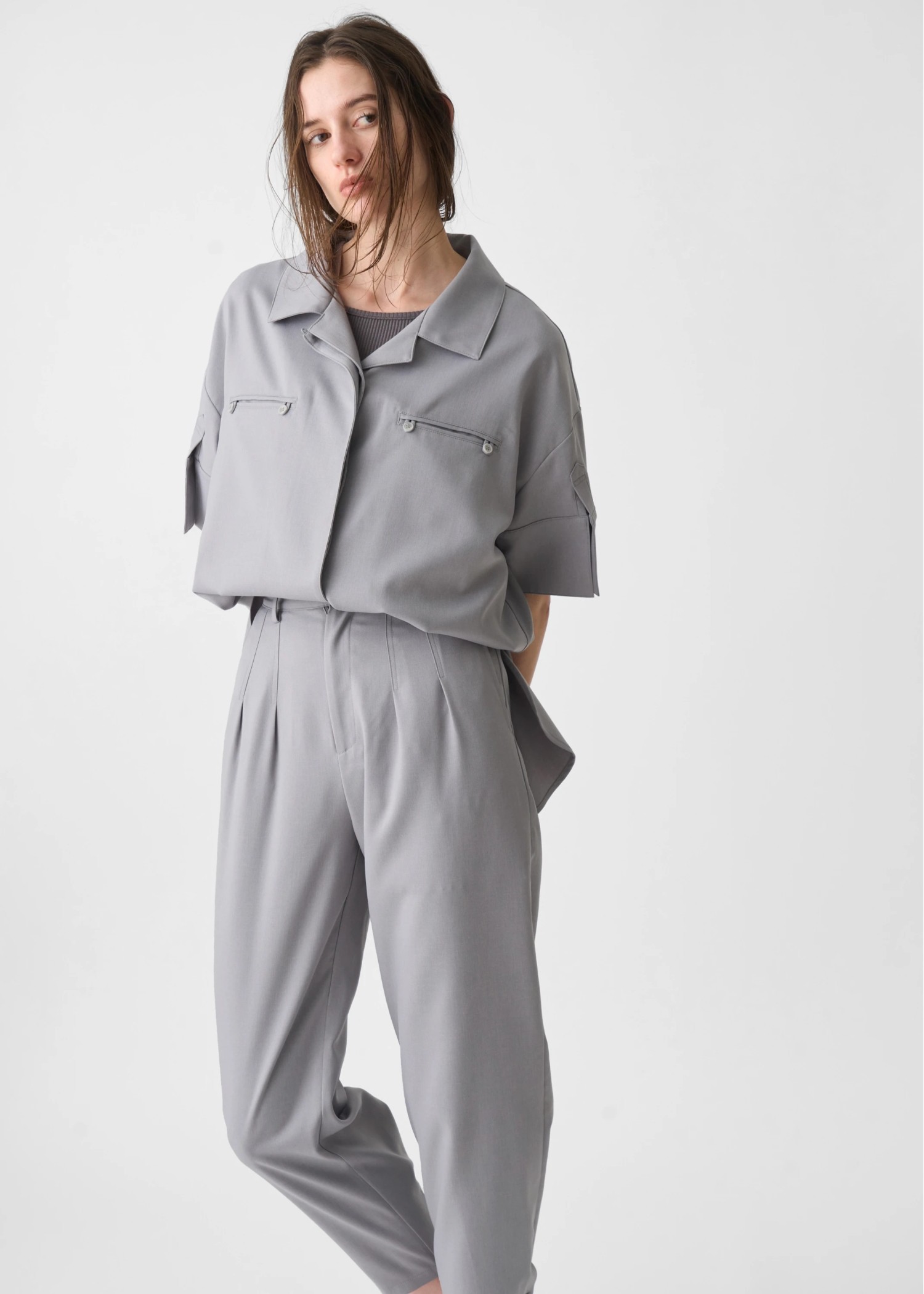 button step hem cool touch tuck PT