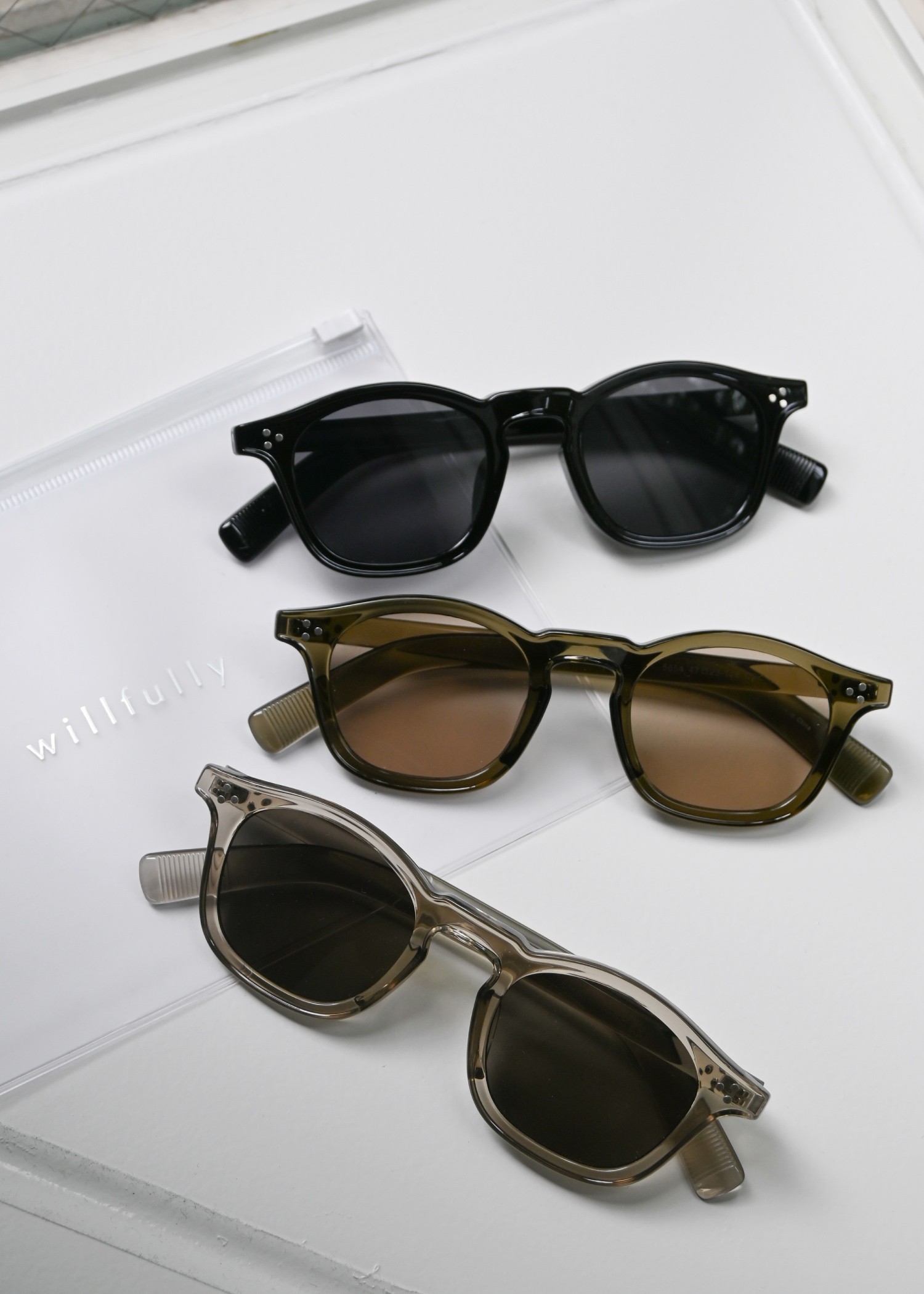 clear flame sunglasses