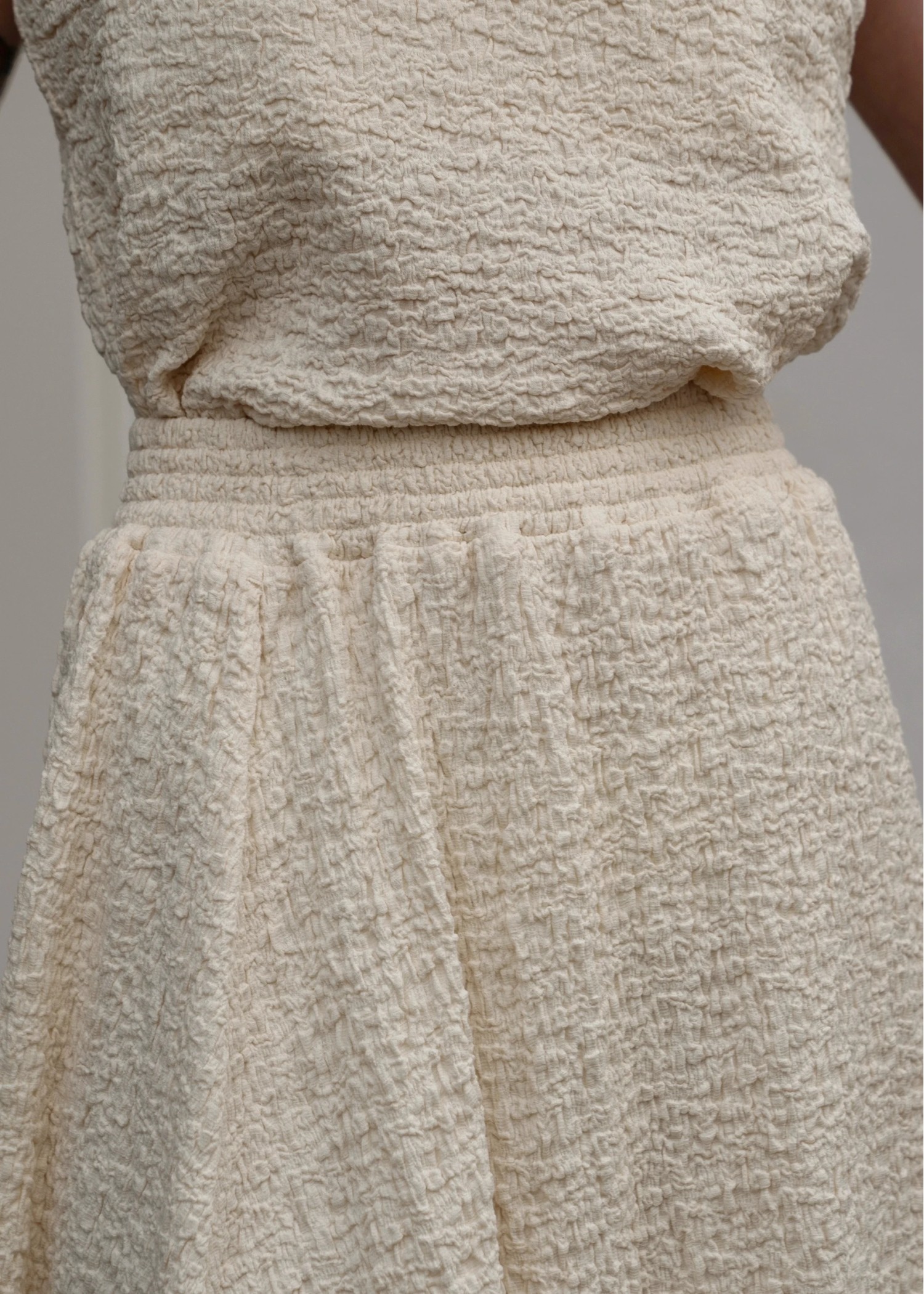 volume flare matelasse SK