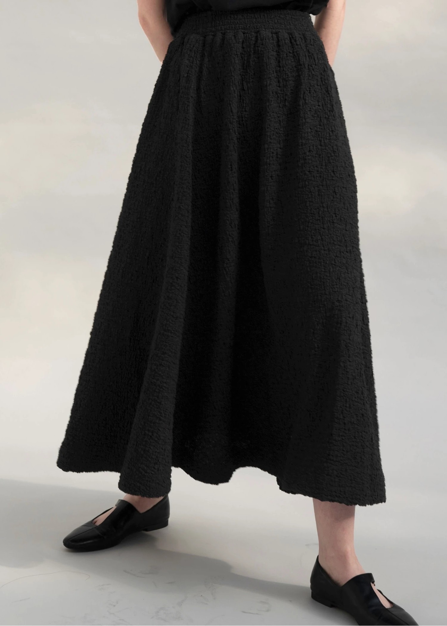 volume flare matelasse SK