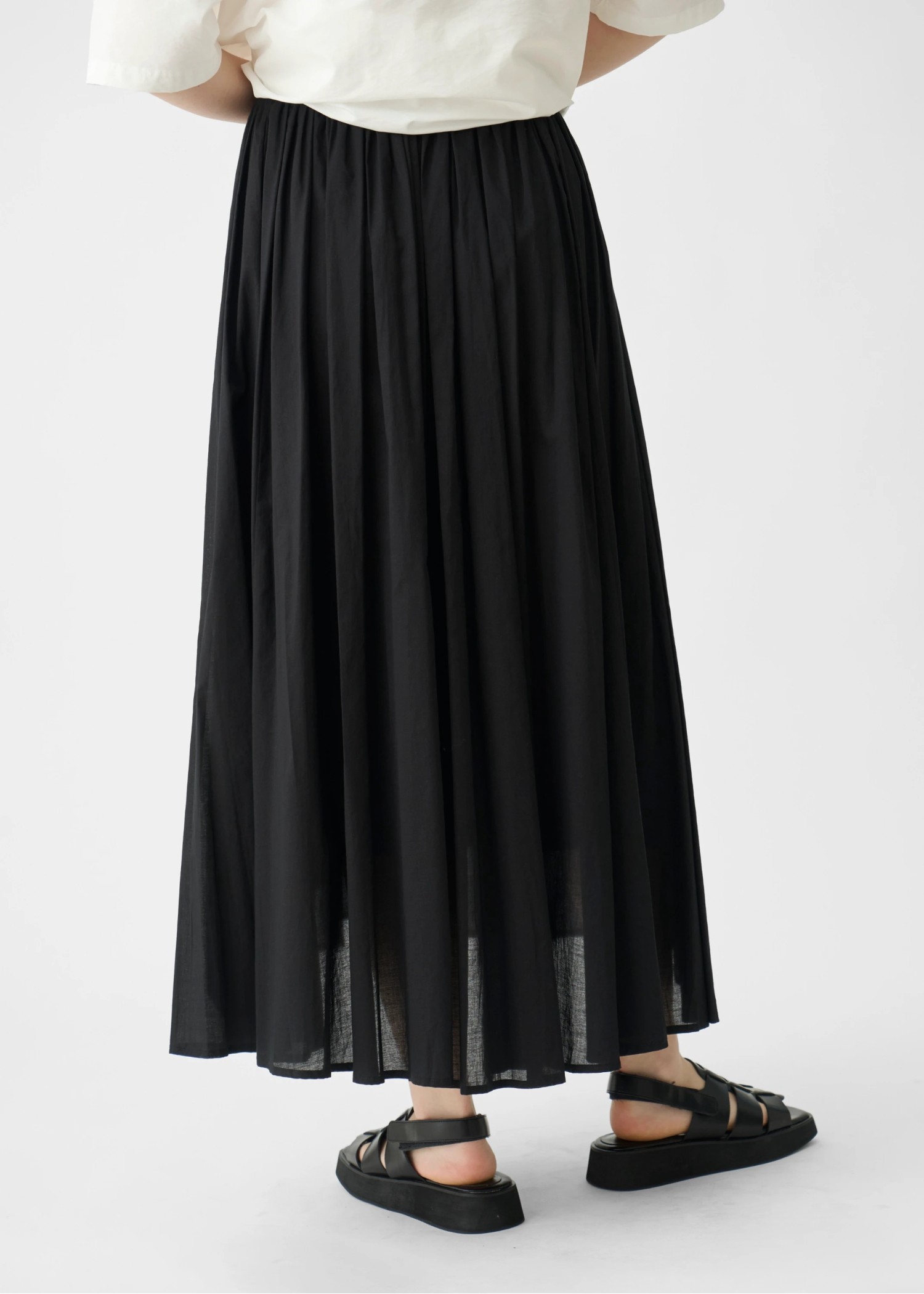 送料/関税込 ●SHALOM● FOREVER SKIRT SKINNY LINE SKIRT(36 WHITE): BOTTOMSjosemoon