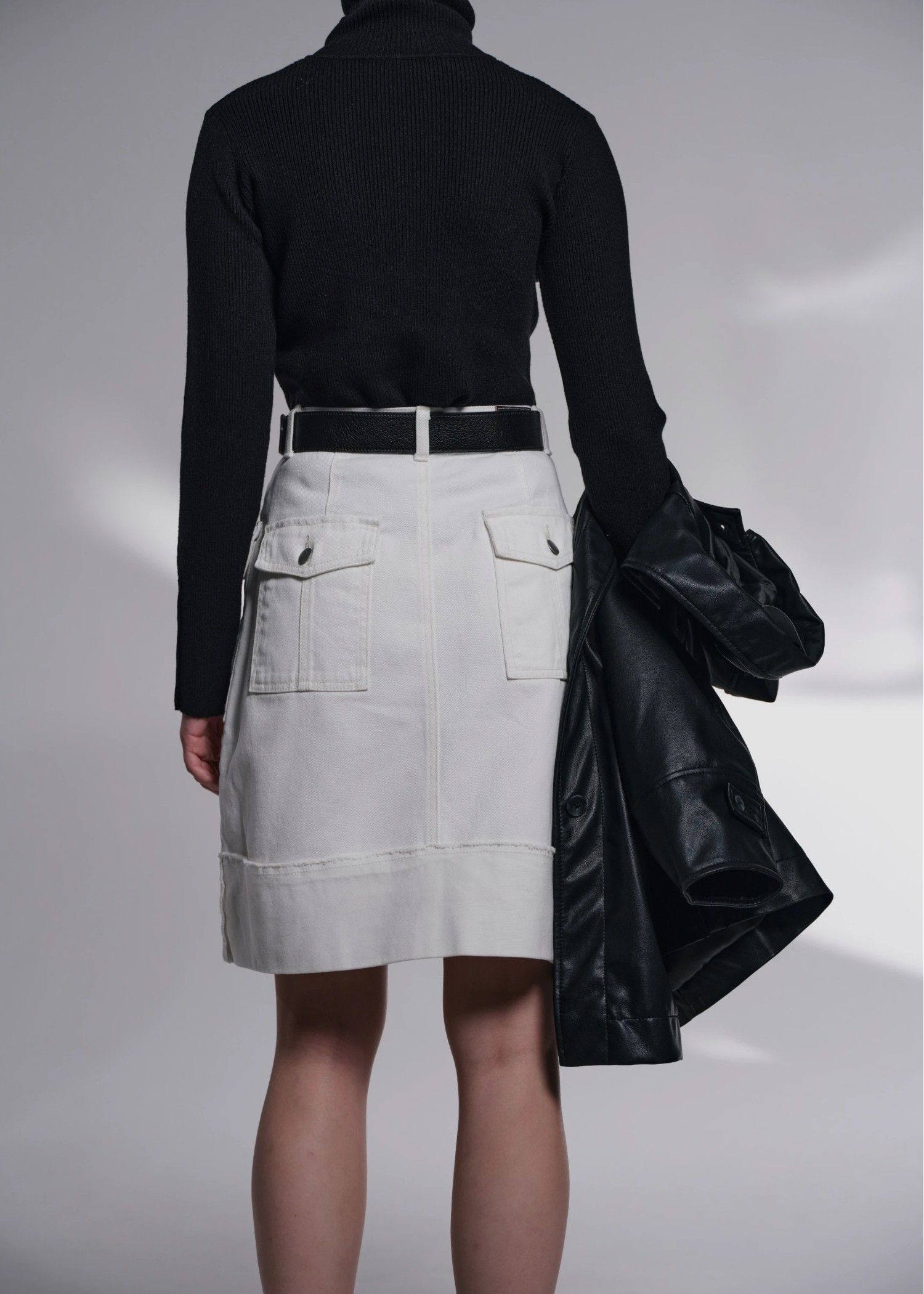 roll up hem various pocket mini SK