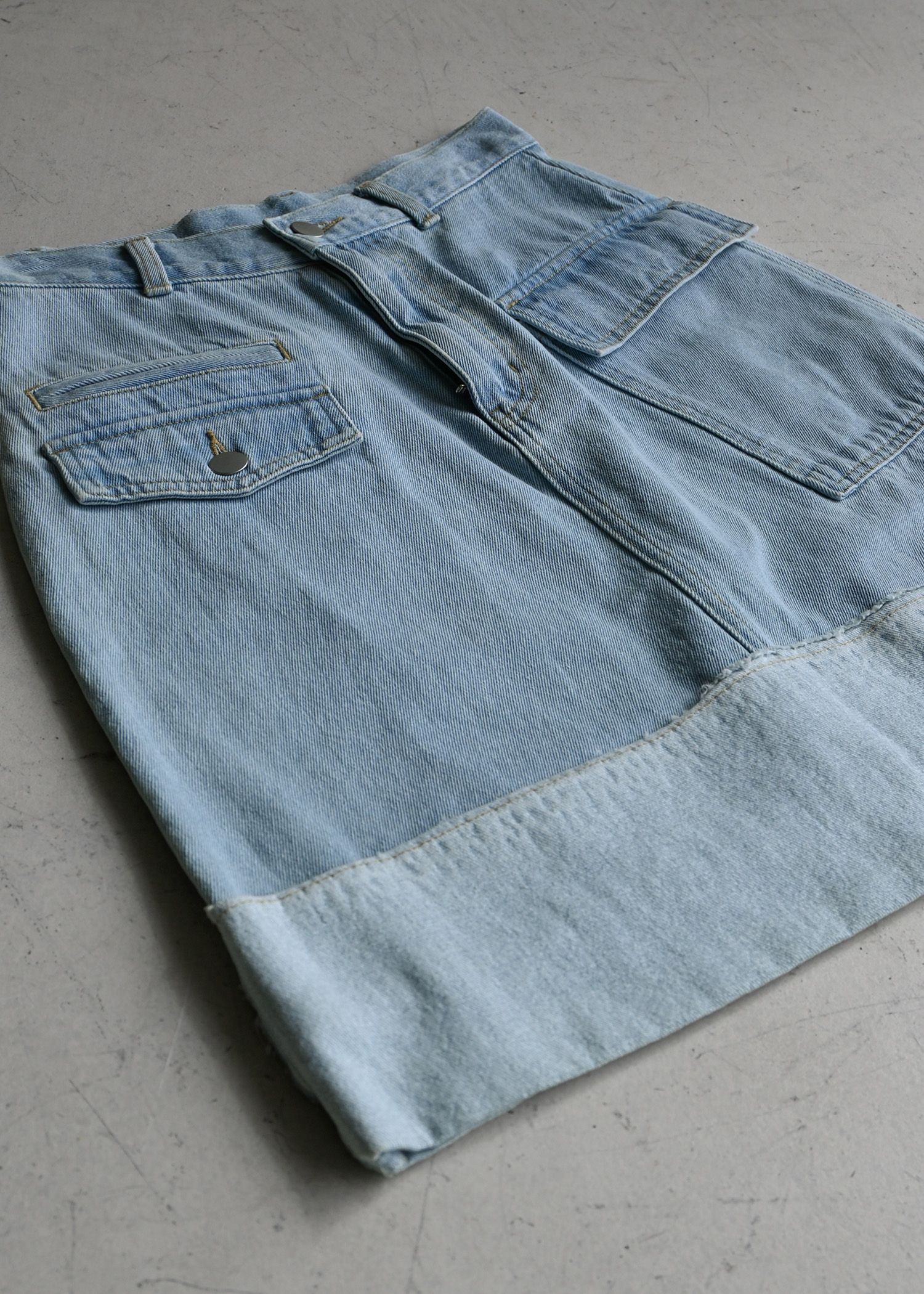 roll up hem various pocket mini SK