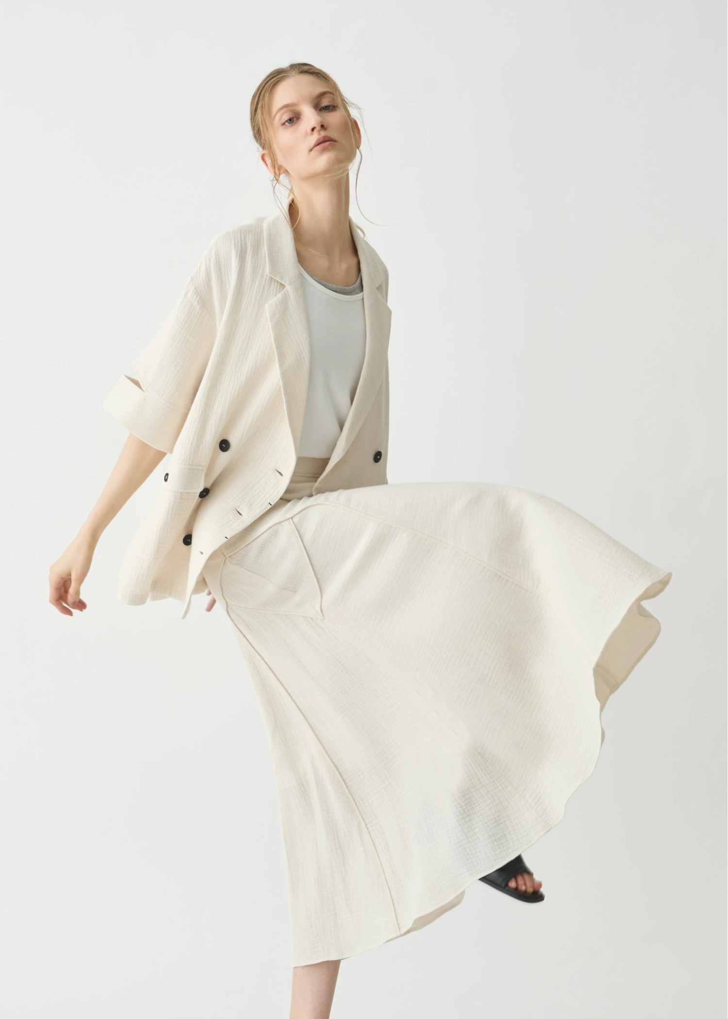 piping switching double gauze SK