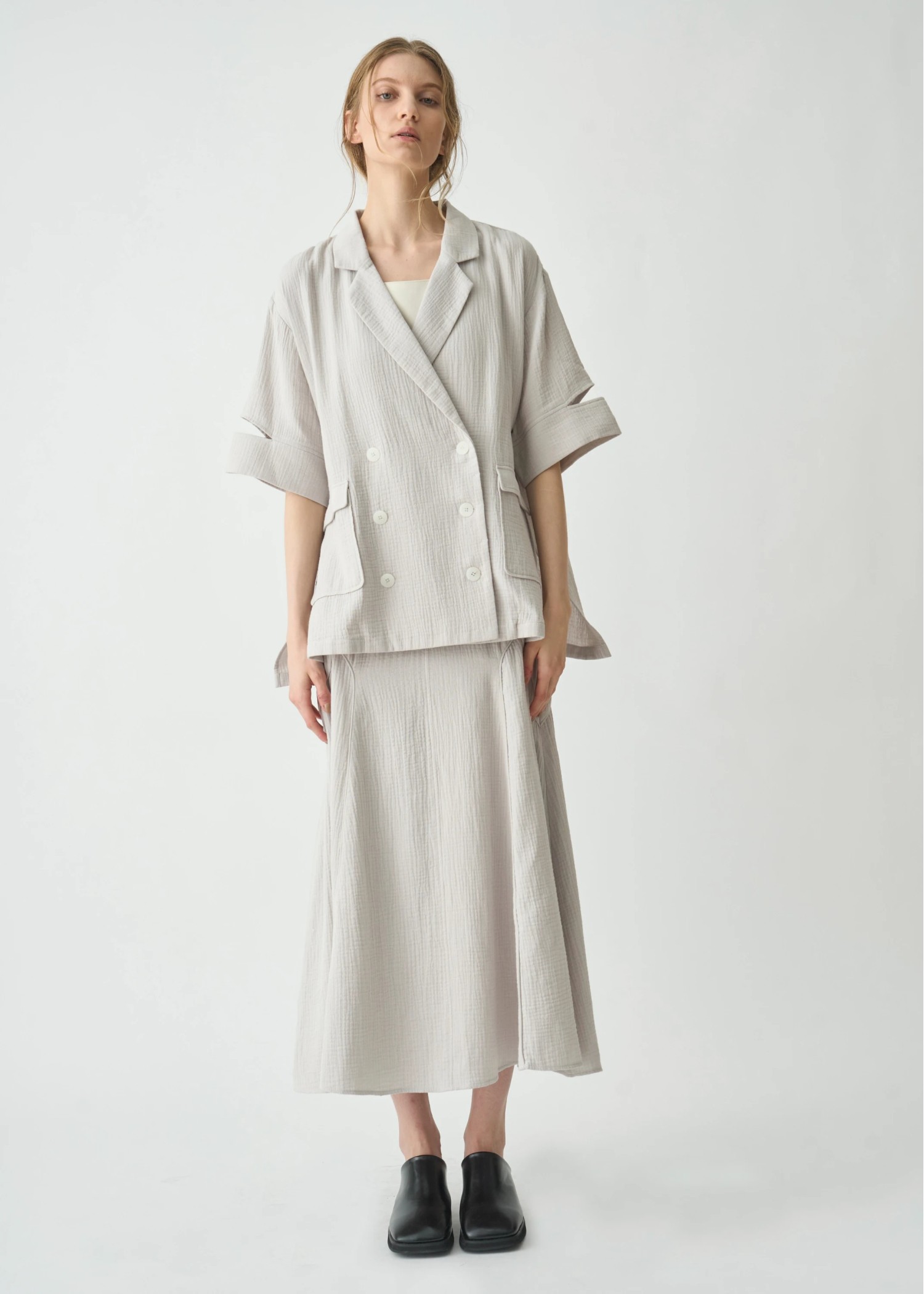 piping switching double gauze SK