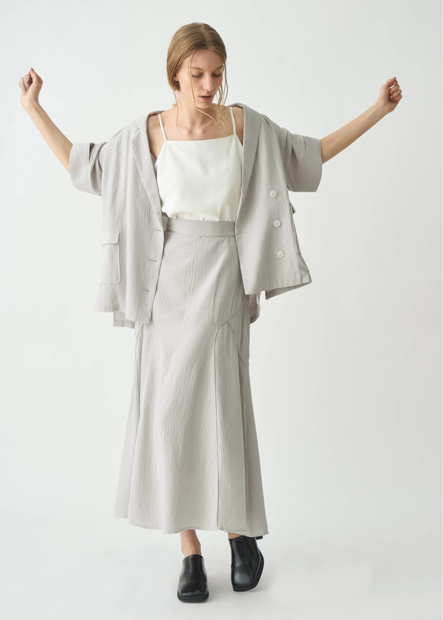 piping switching double gauze SK