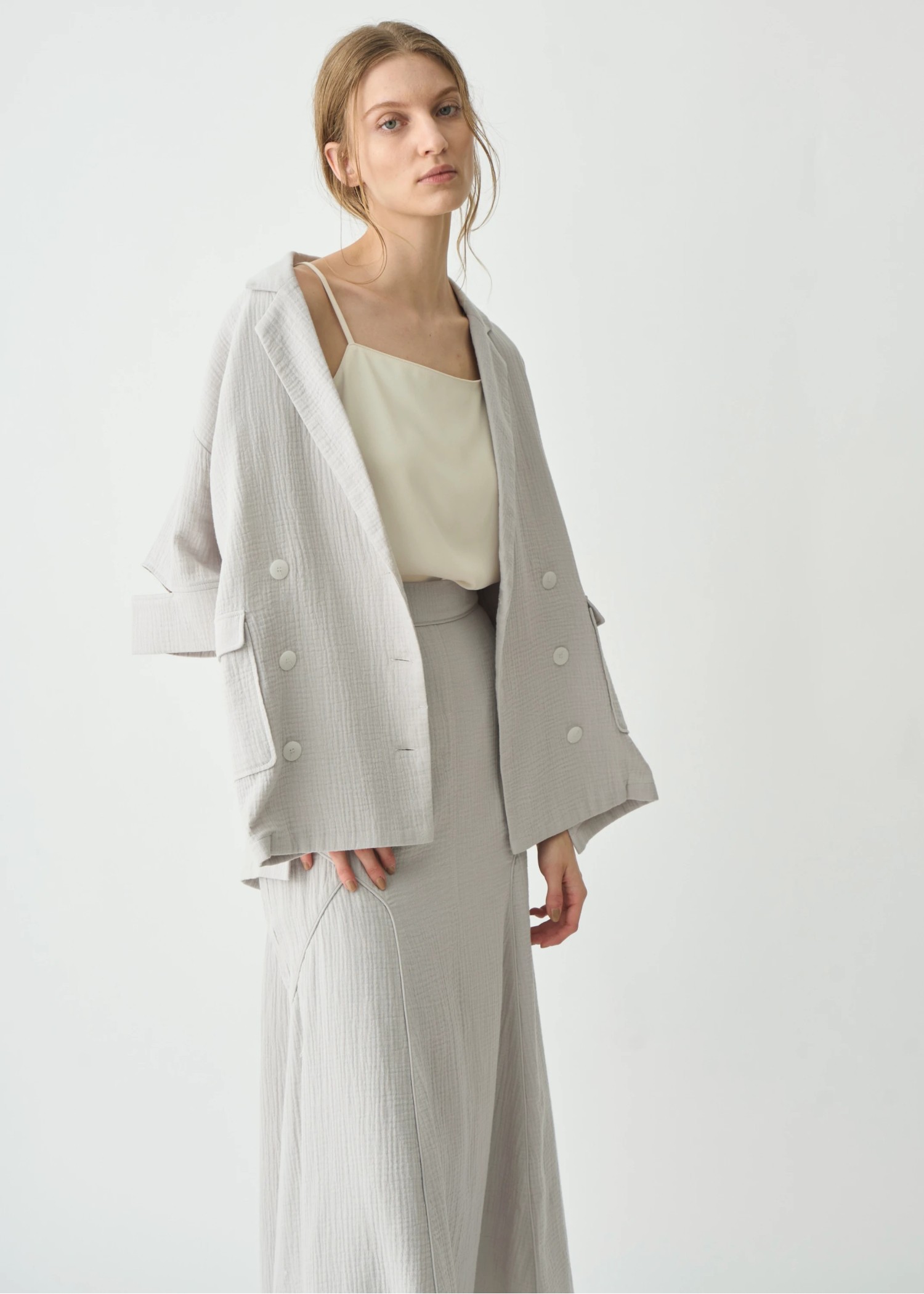 piping switching double gauze SK