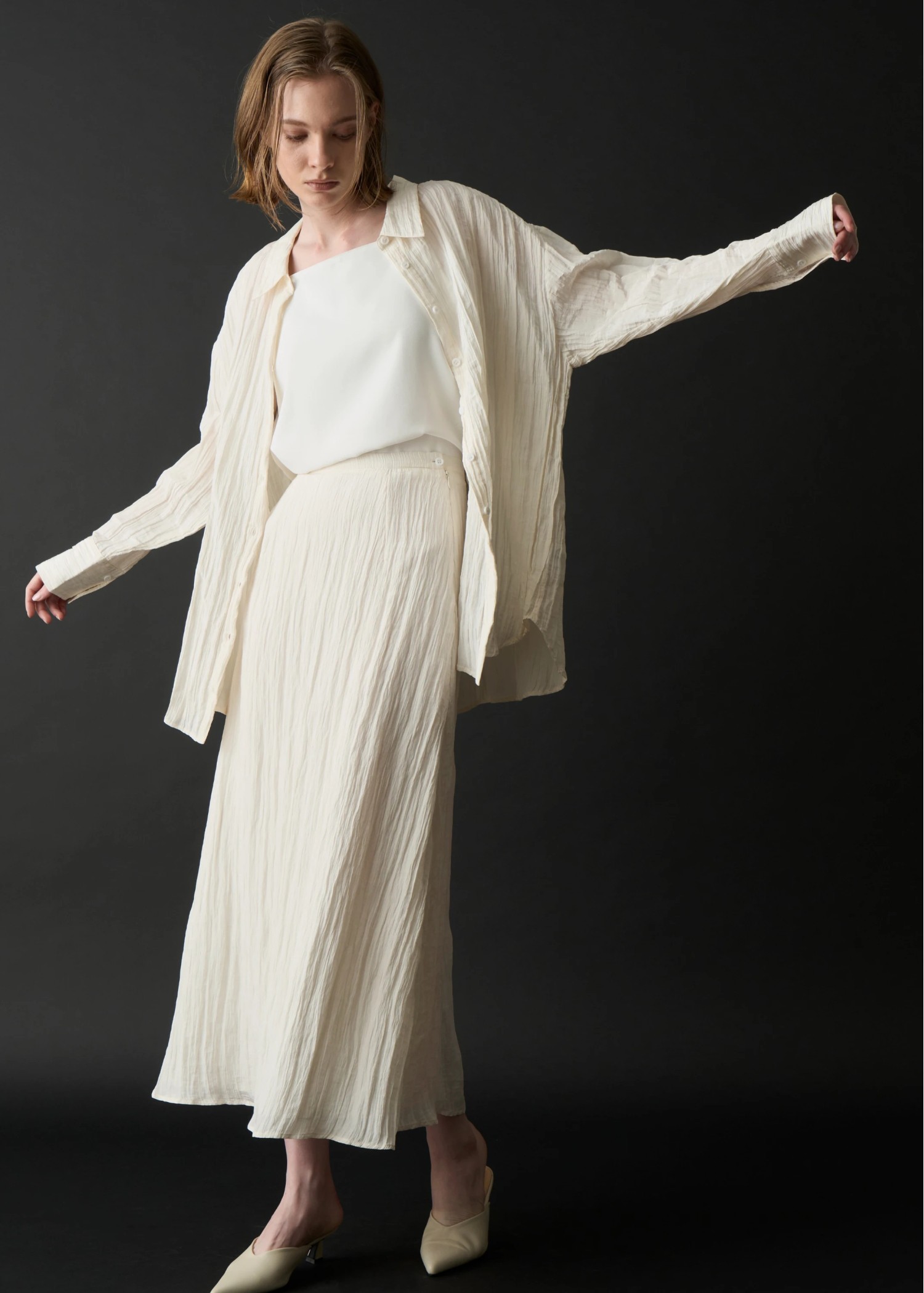 slight luster wrinkle flare SK